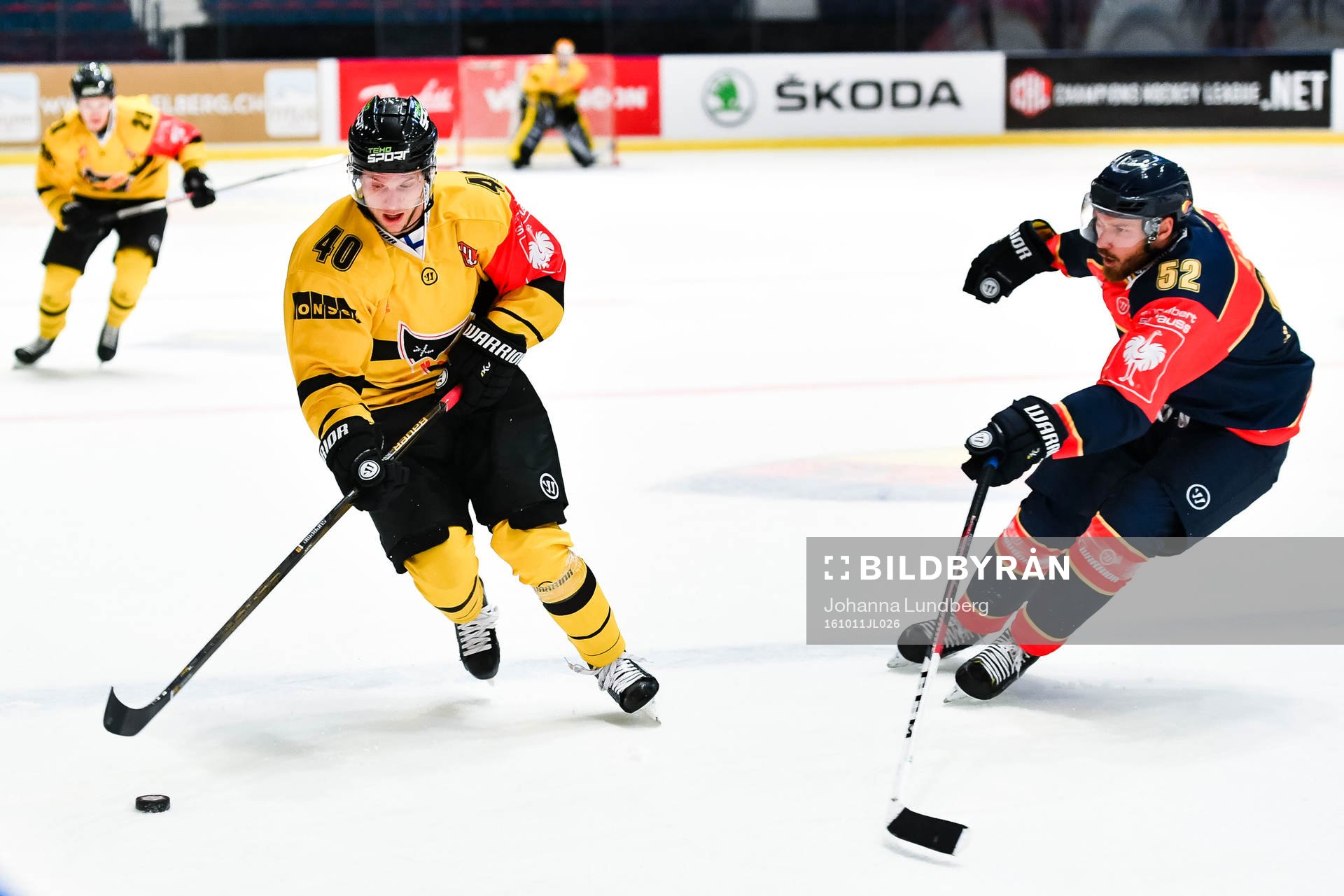 KalPas Mikko Nuutinen och Djurgårdens Mikael Ahlén