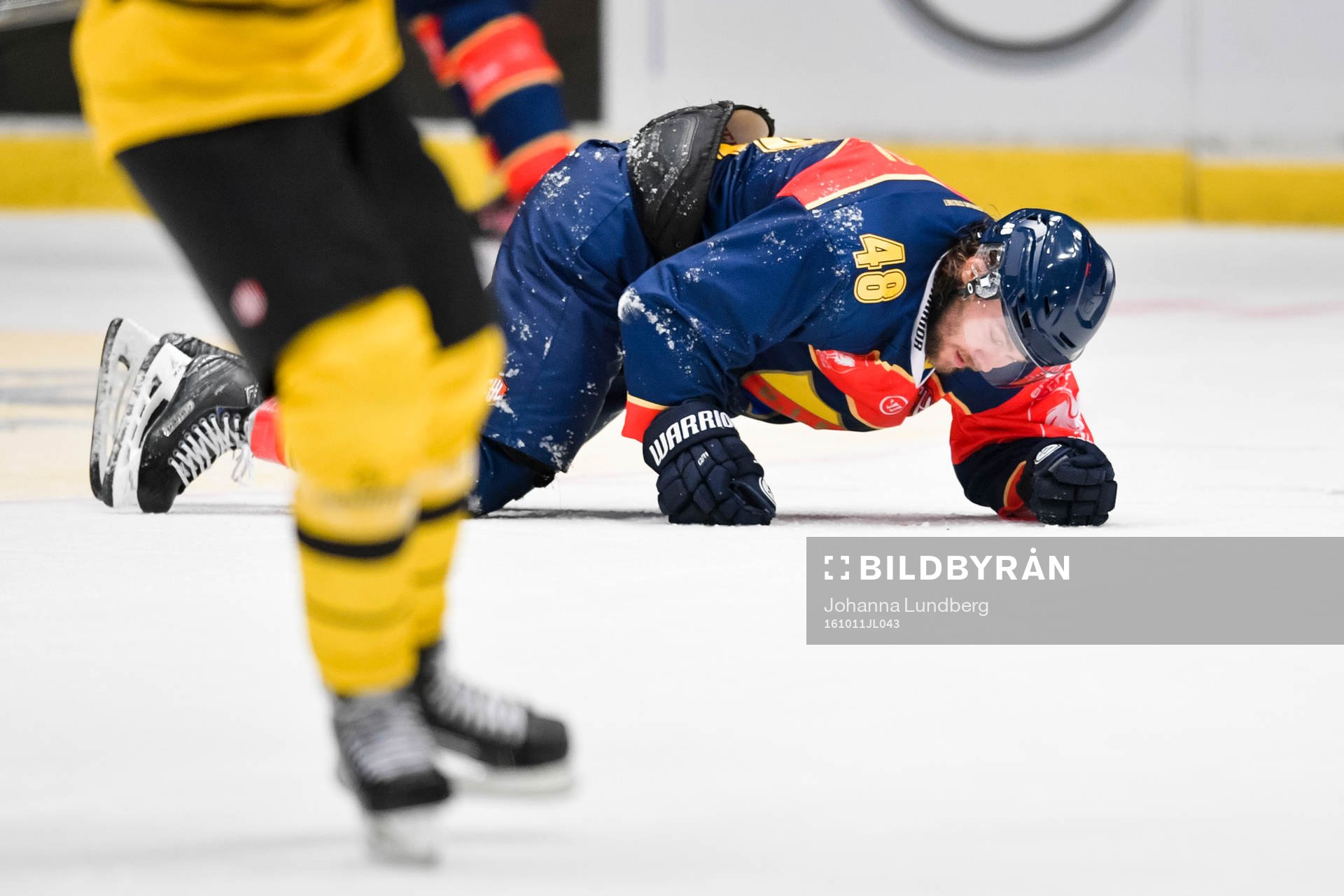 Djurgårdens Mikko Kousa har ont