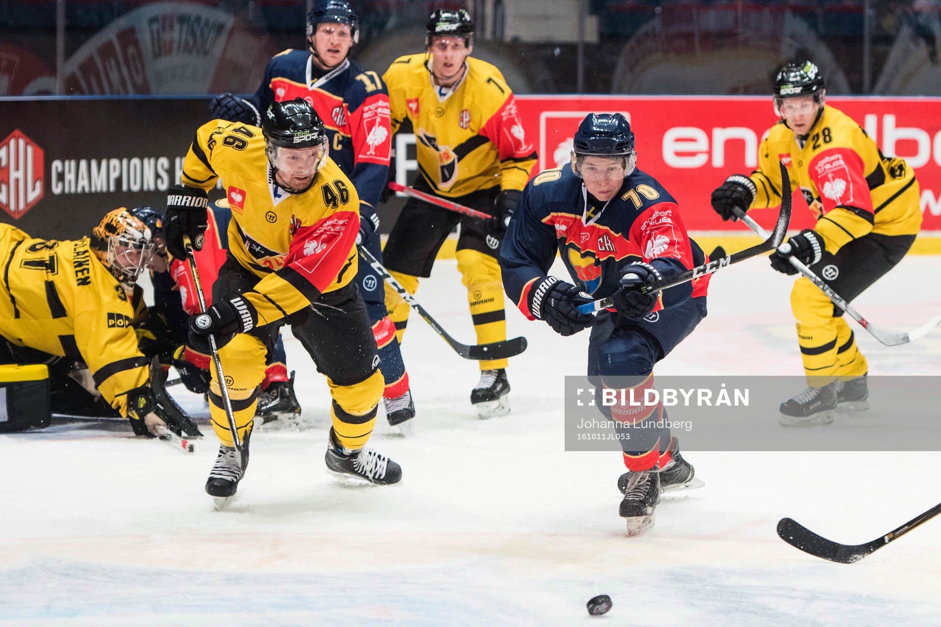 KalPas Jussi Timonen och Djurgårdens Marcus Davidsson
