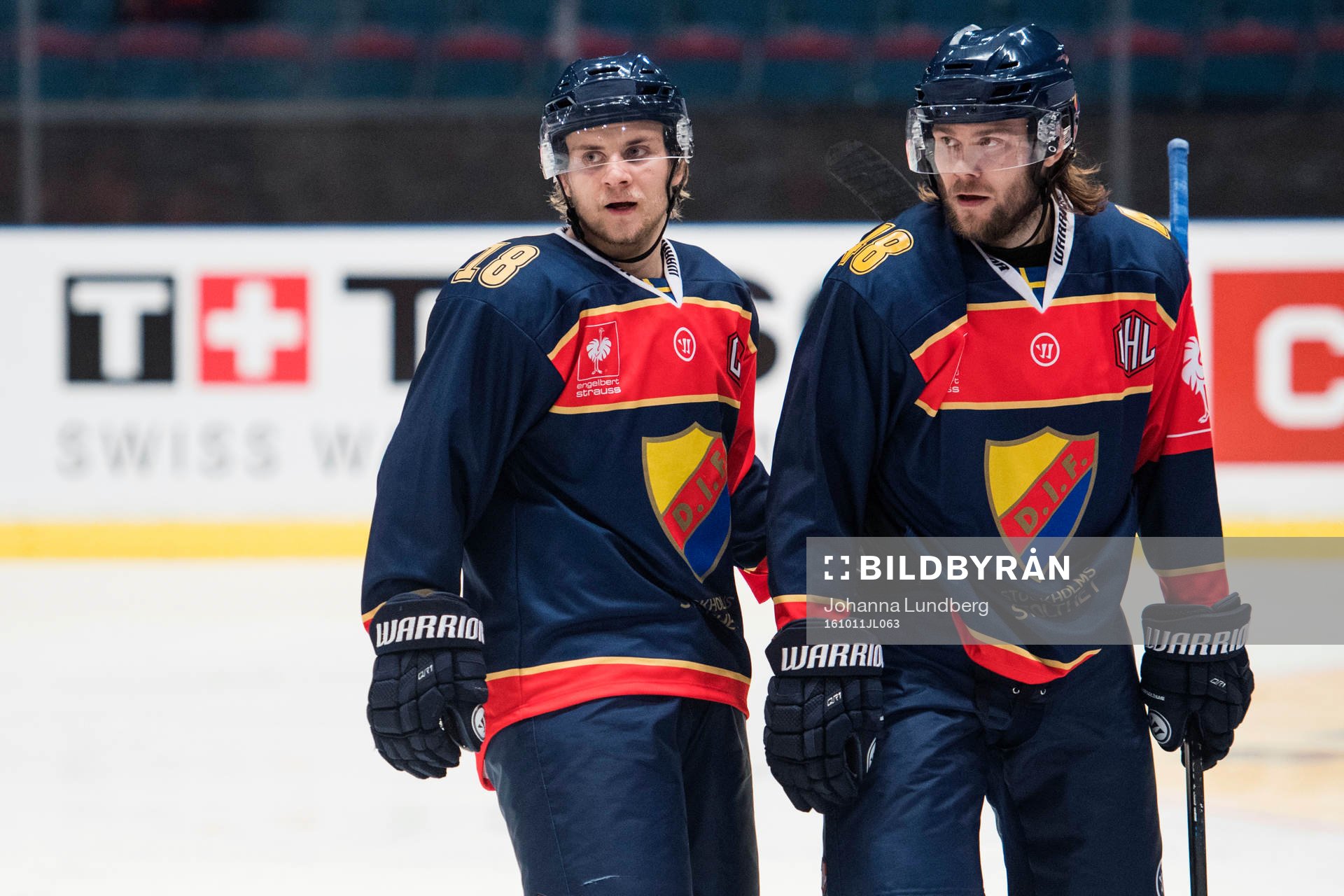 Djurgårdens Juuso Ikonen och Mikko Kousa