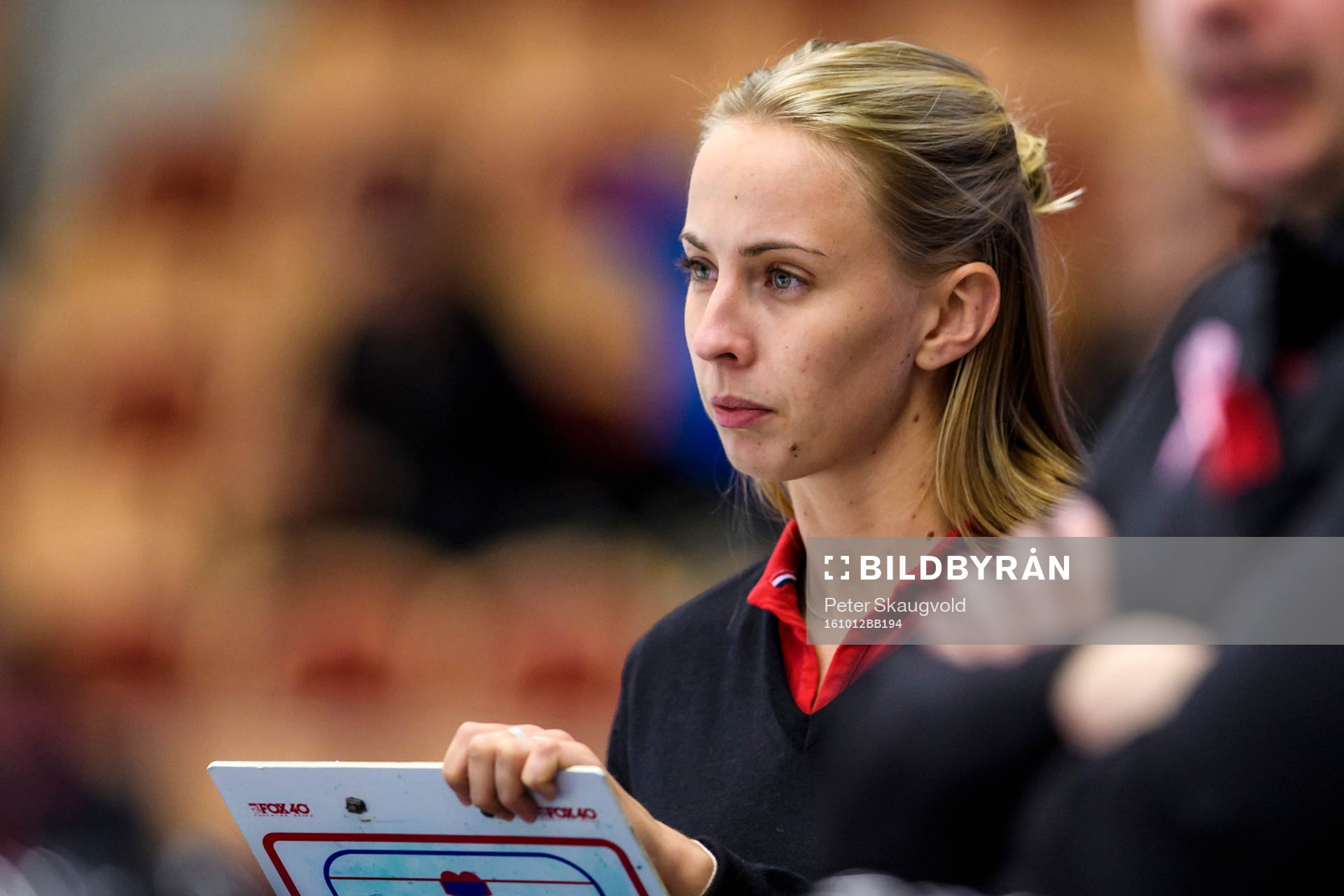 Luleås assisterande tränare Lisa Ekberg