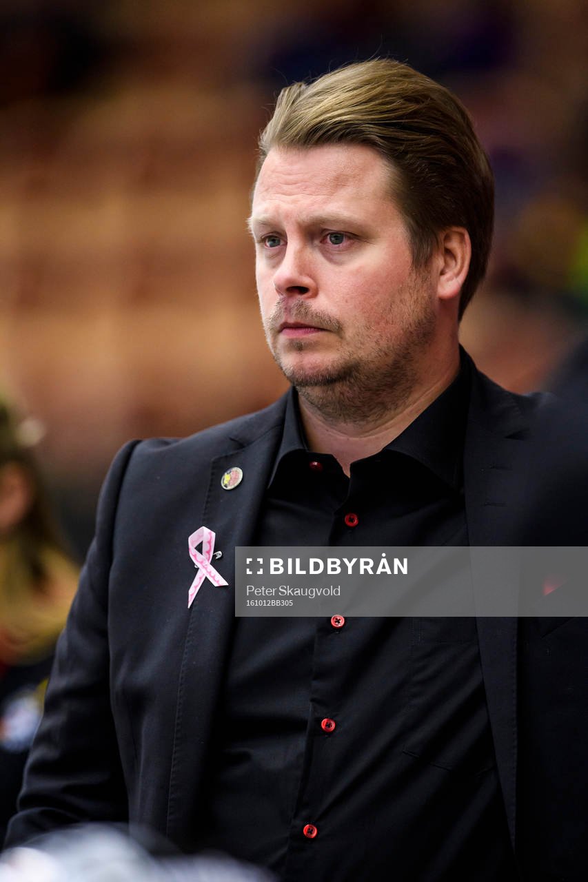 Luleås huvudtränare Fredrik Glader