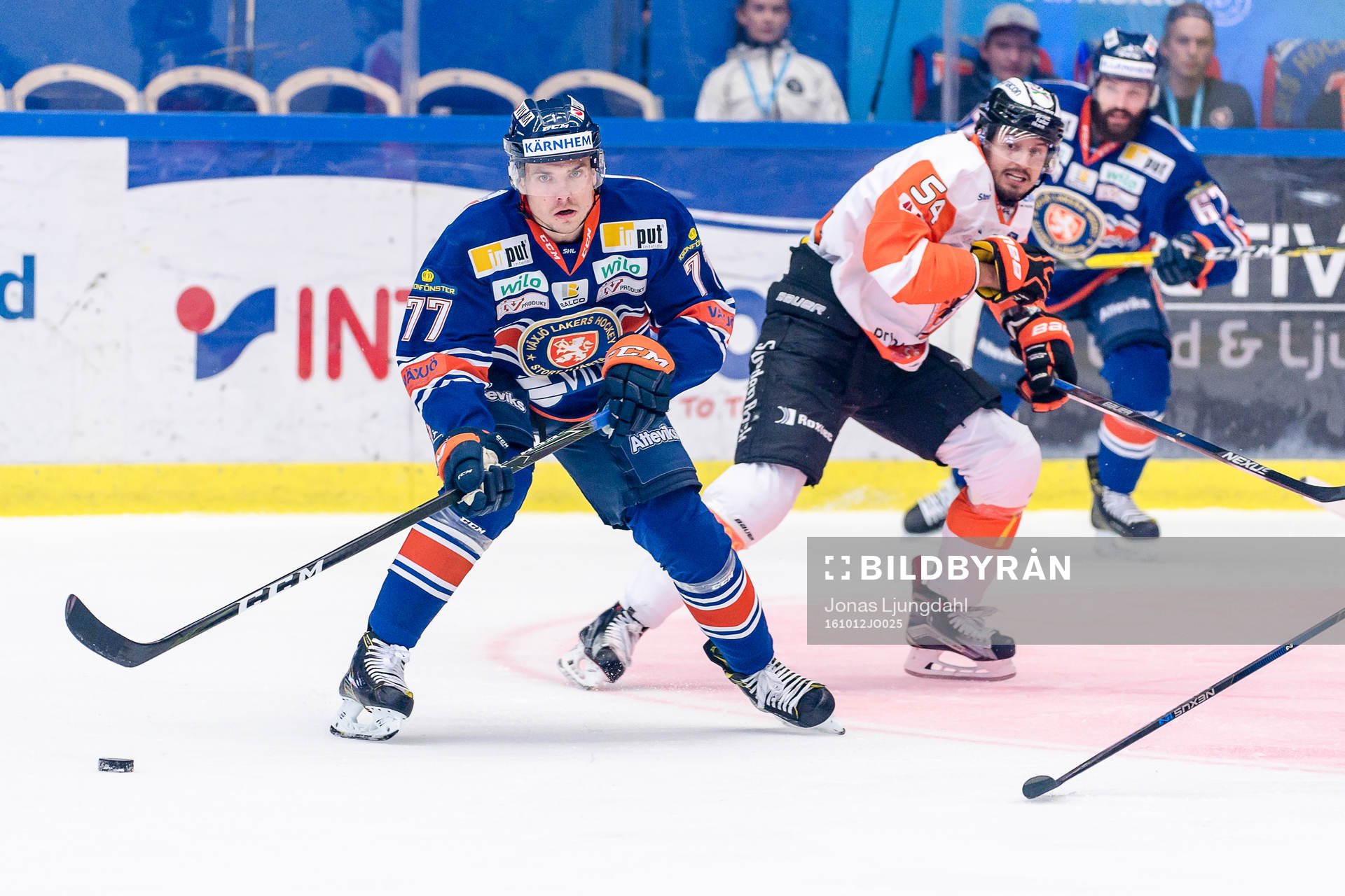 Växjös Pontus Netterberg och Karlskronas Alexander Deilert