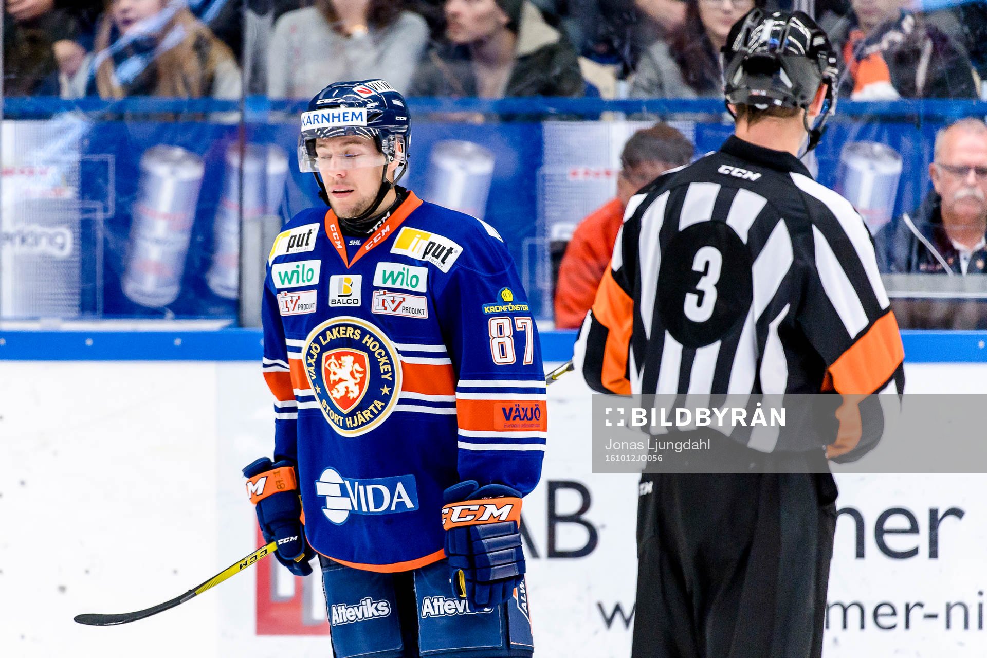 Växjös Robert Rosén deppar