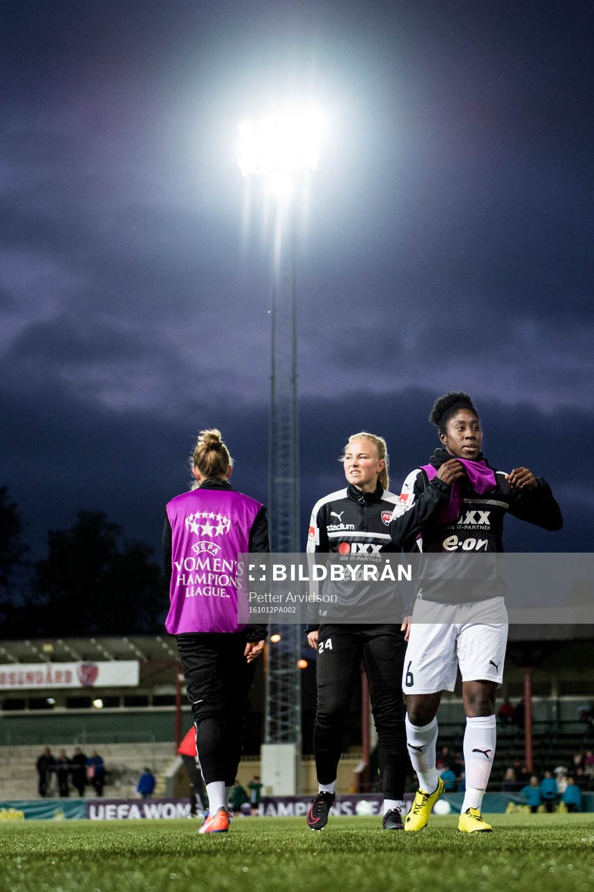 Rosengårds Ebba Wieder och Anita Asante