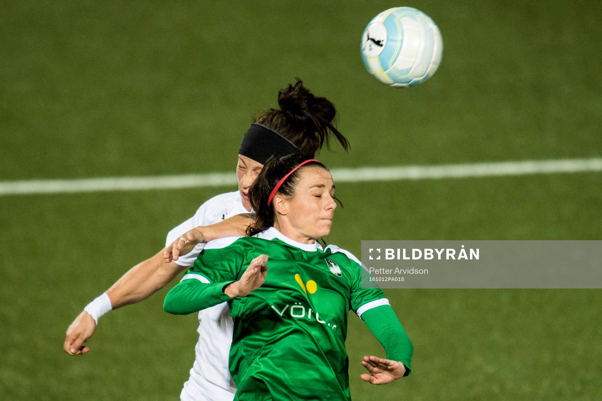 Rosengårds Ella Masar och Breidabliks Hallbera Gisladottir