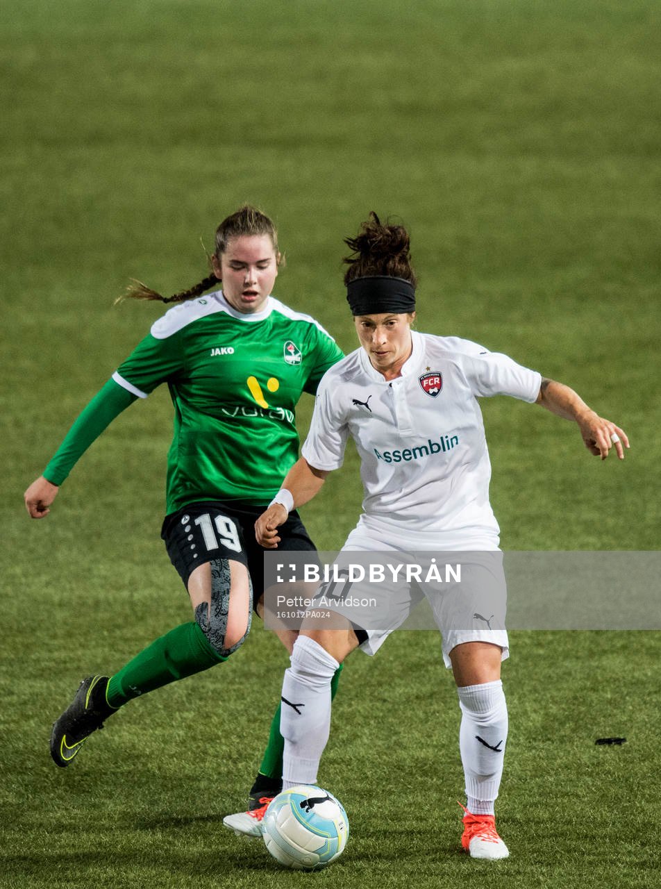 Rosengårds Ella Masar och Breidabliks Esther Arnarsdottir