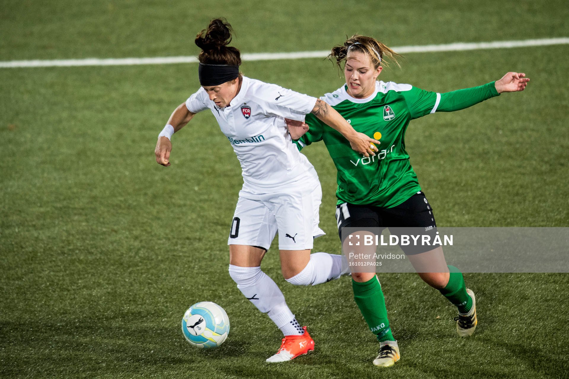 Rosengårds Ella Masar och Breidabliks Hildur Antonsdottir
