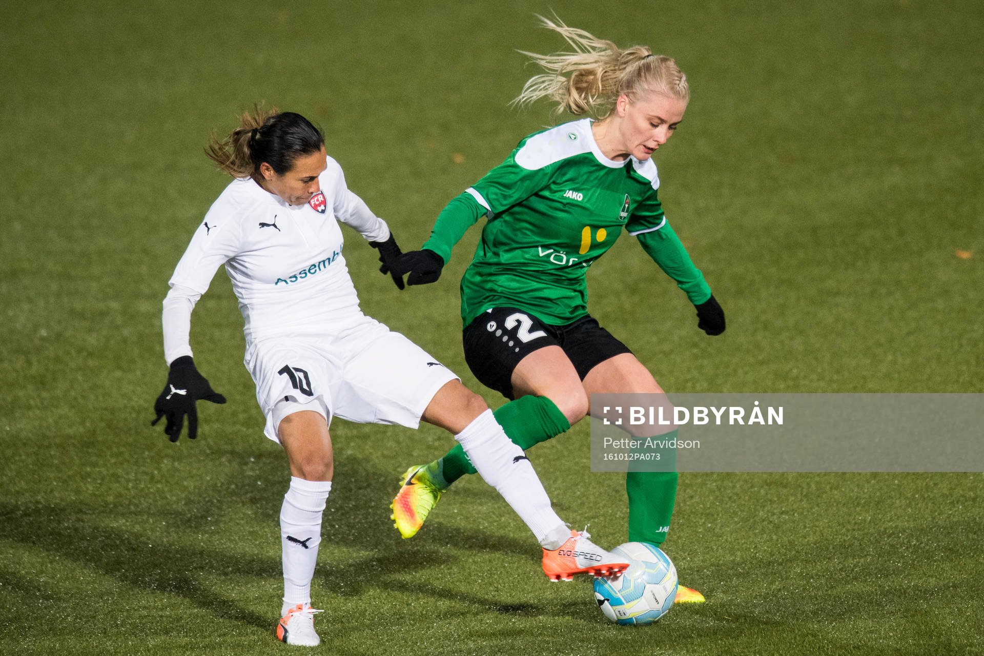 Rosengårds Marta Viera Da Silva och Breidabliks Svava