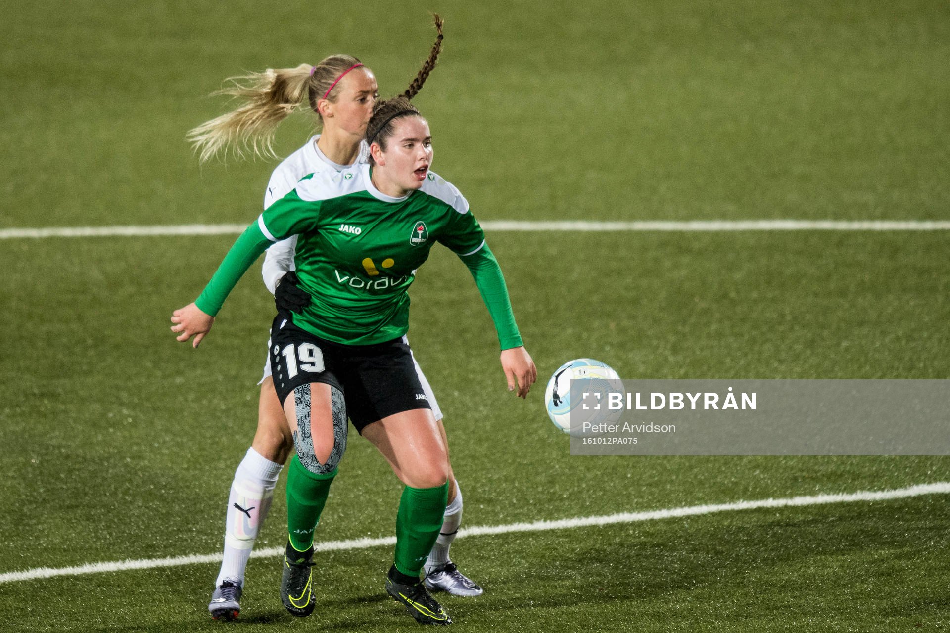 Rosengårds Amanda Ilestedt och Breidabliks Esther
