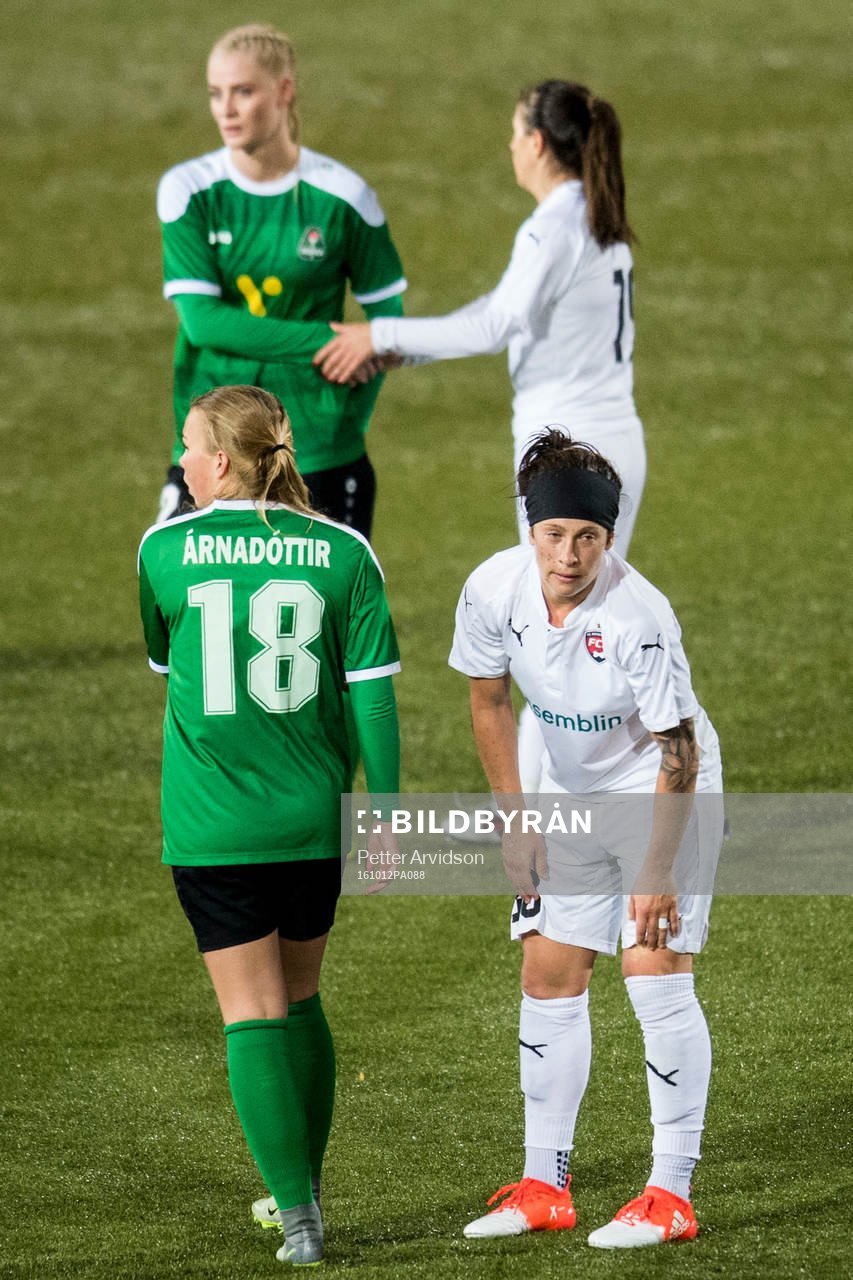 Rosengårds Ella Masar och Breidabliks Kristin Dis