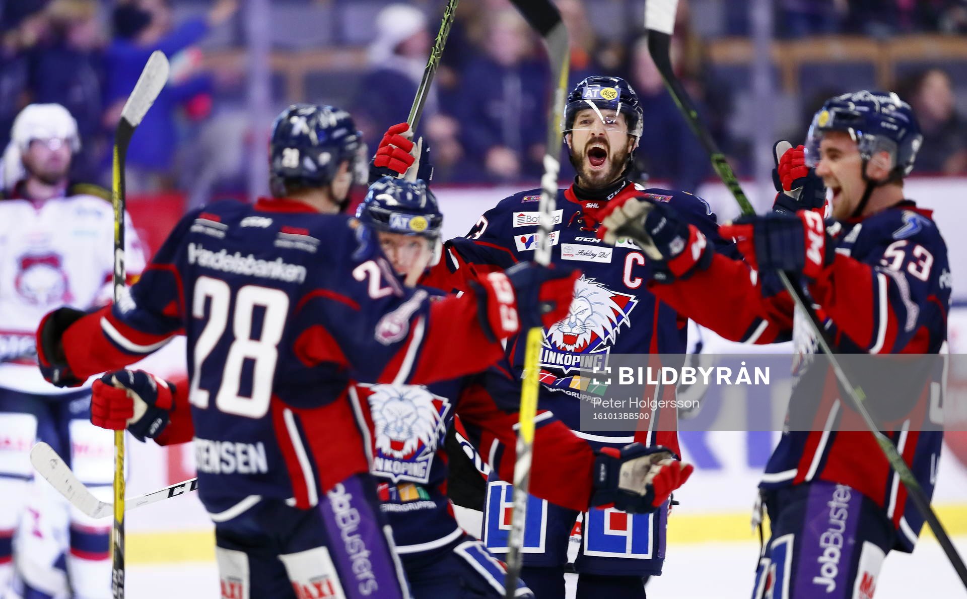 Linköpings Niklas Persson jublar