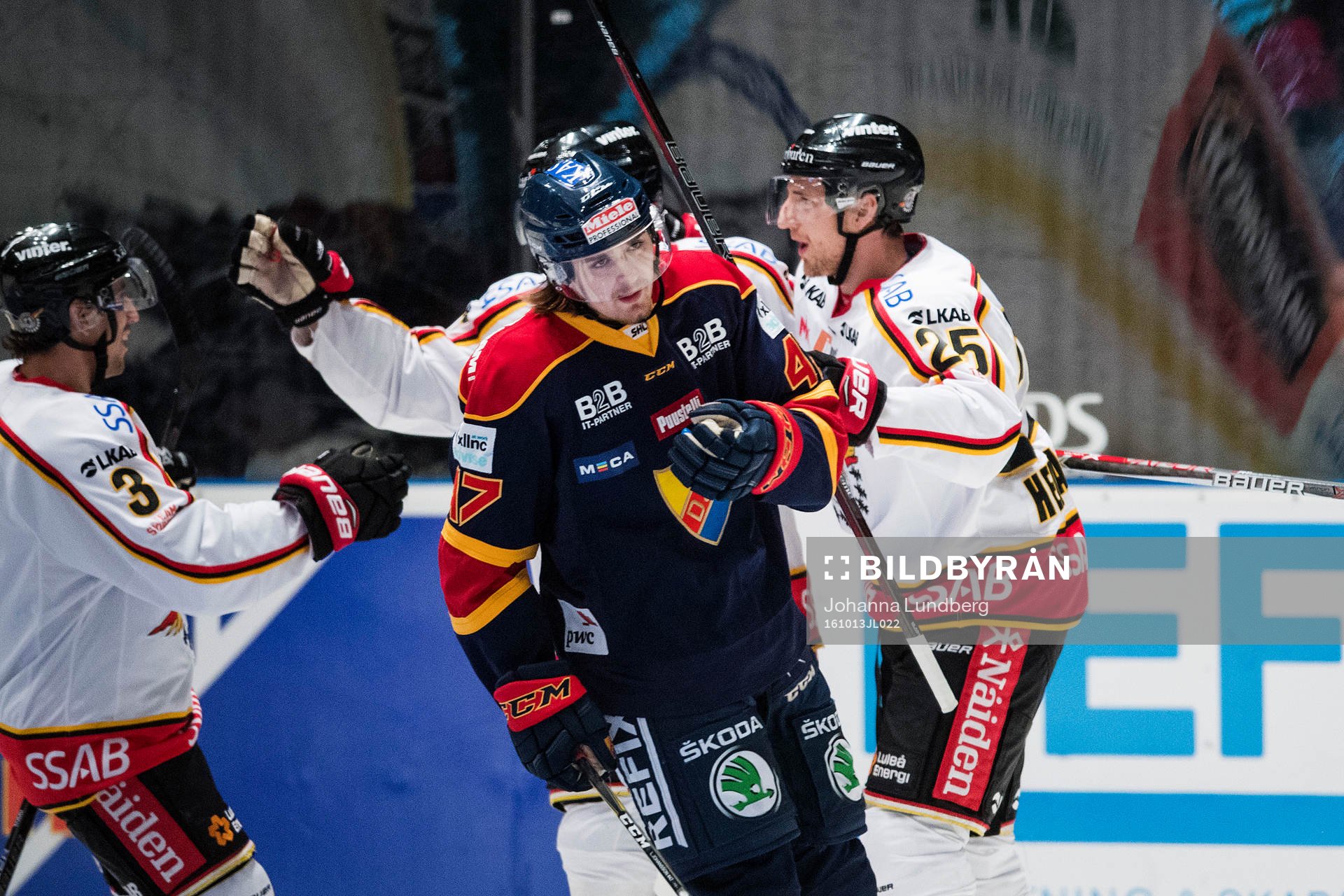 Djurgårdens Linus Johansson deppar