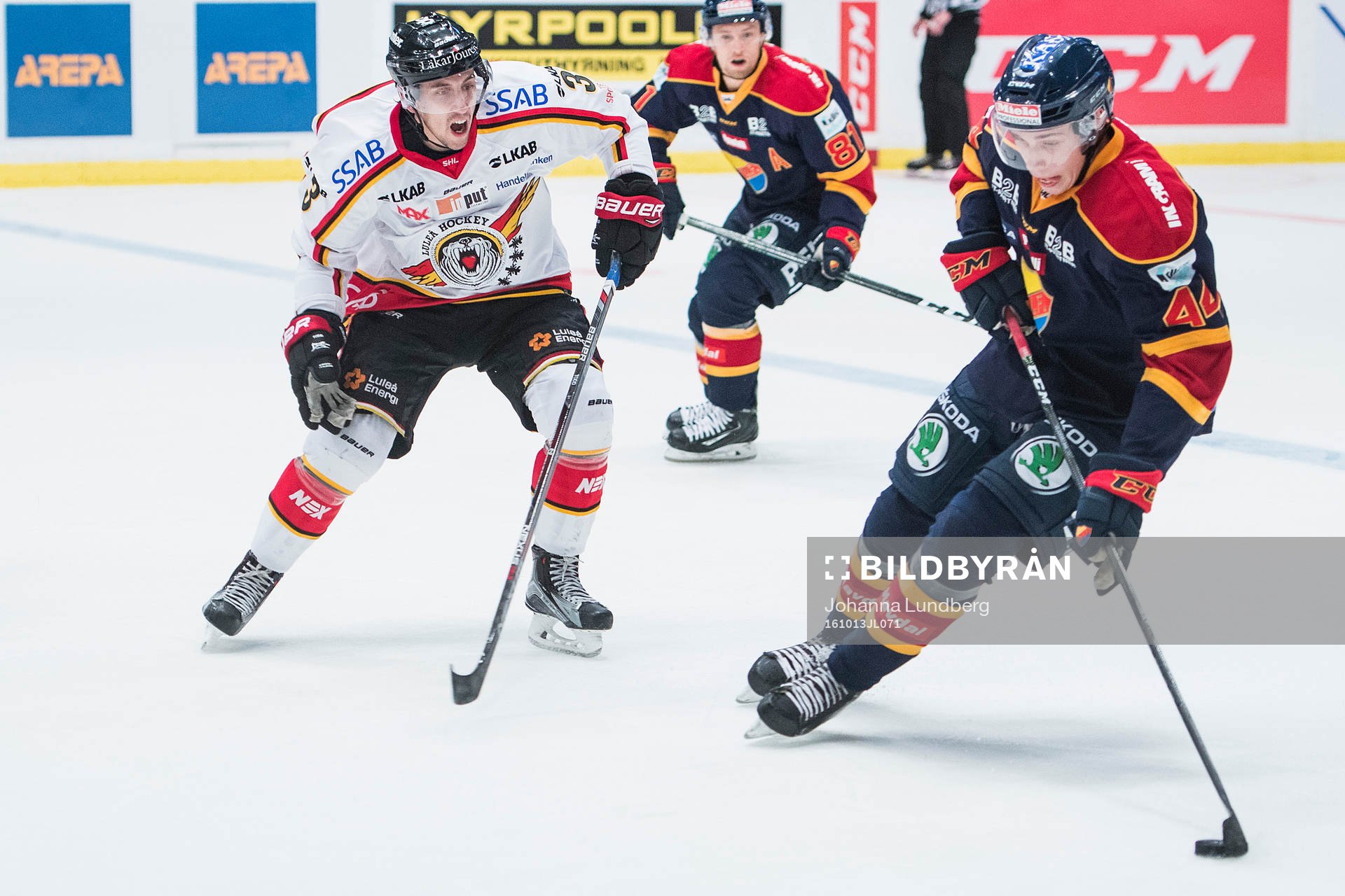 Luleås Daine Todd utmanar Djurgårdens Lukas Vejdemo