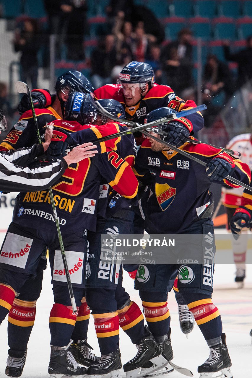 Djurgårdens Matt Anderson jublar