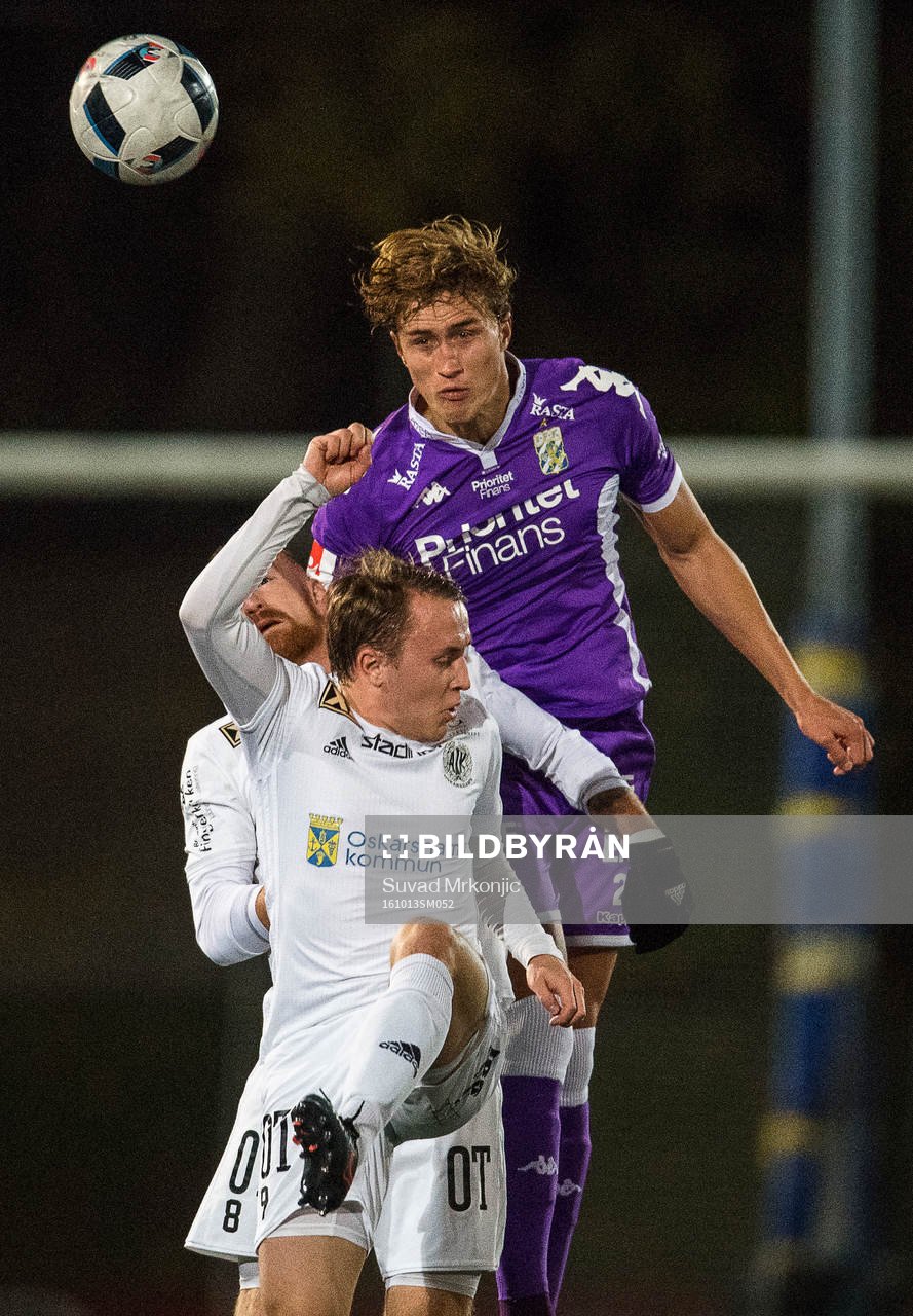 Oskarshamns Jochen Graf ochEmil Dolk samt IFK Göteborgs