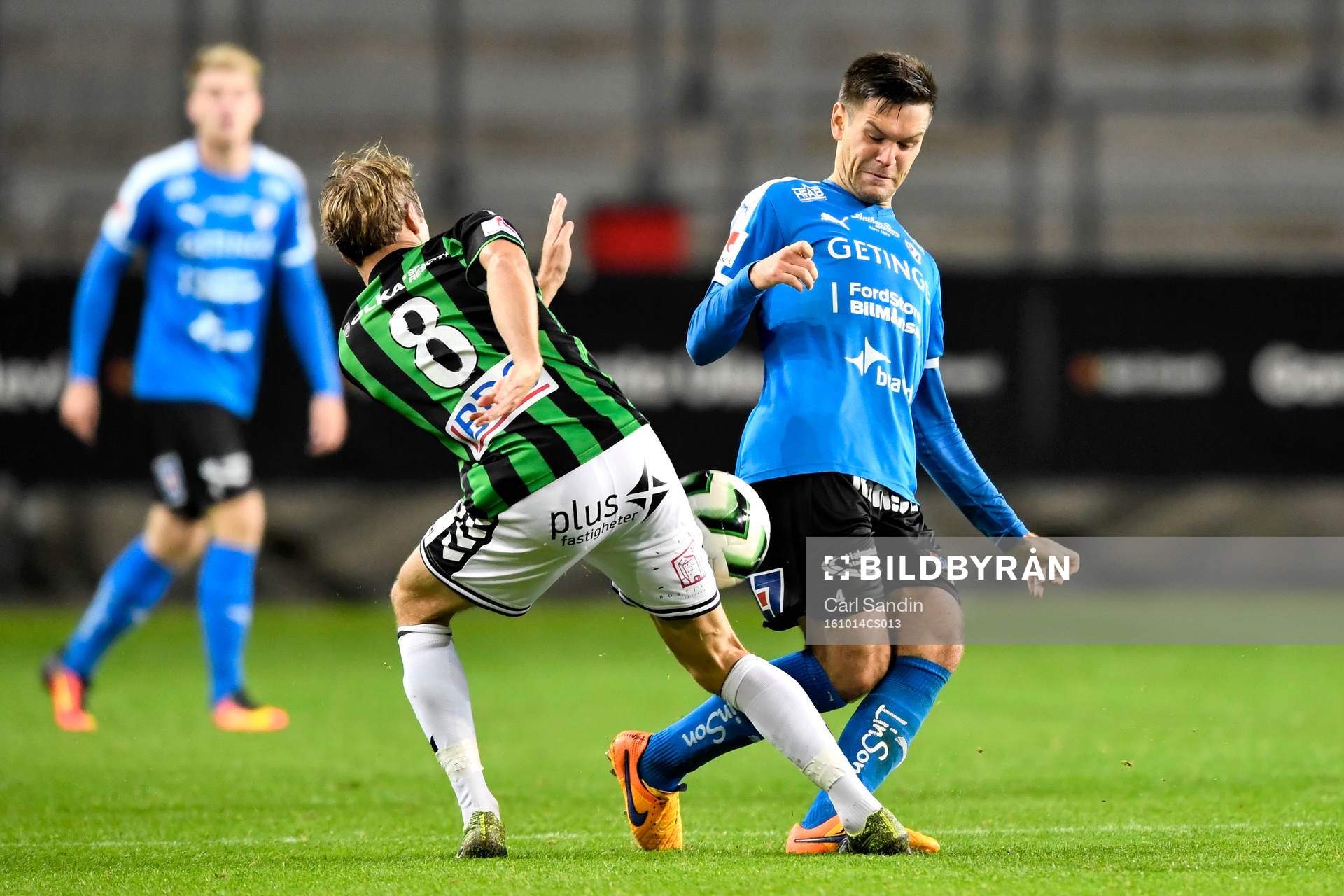 GAIS Craig Henderson och Halmstads Ivo Pekalski