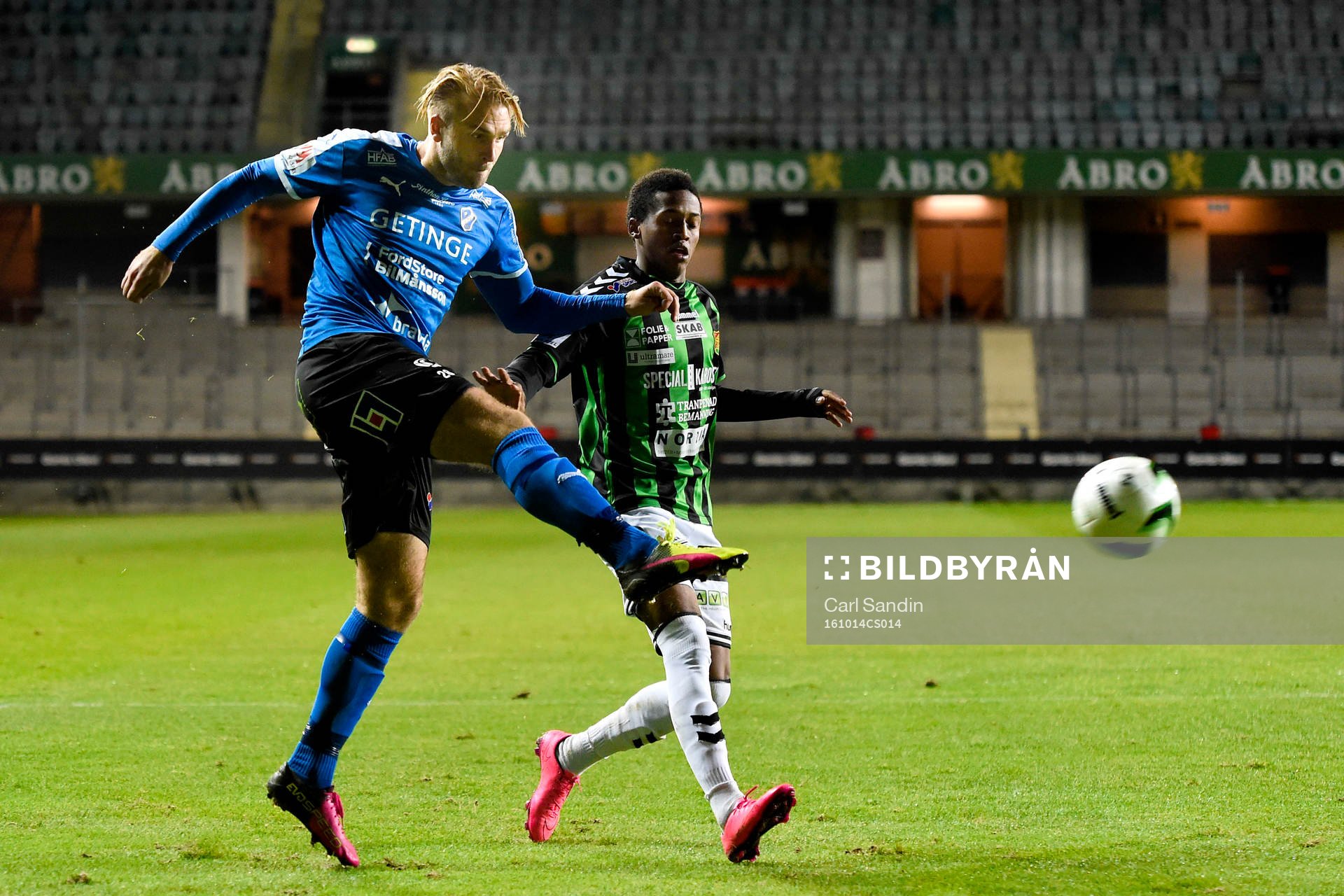 Halmstads Jesper Westerberg och GAIS Luther Singh