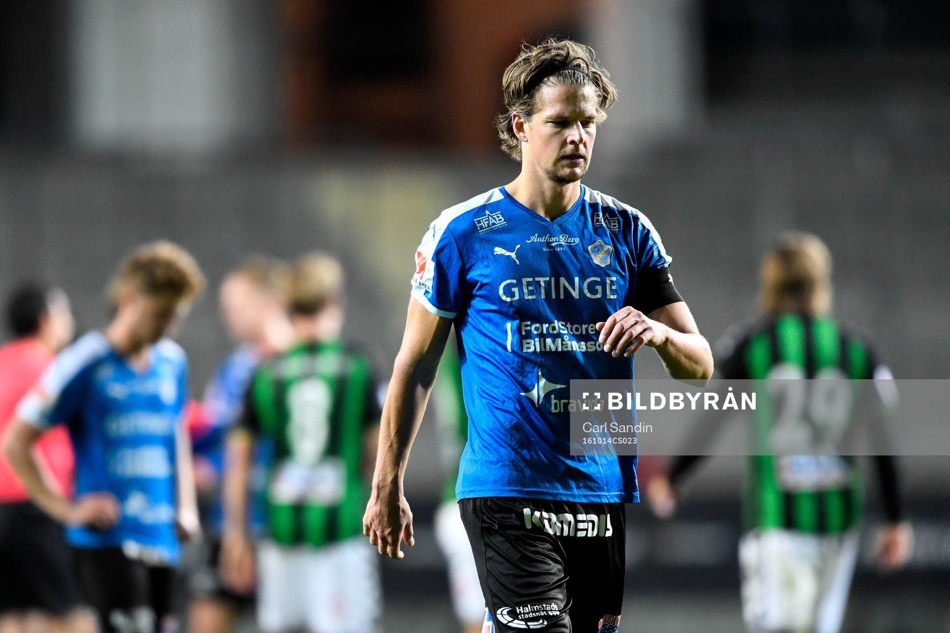 Halmstads Fredrik Liverstam deppar
