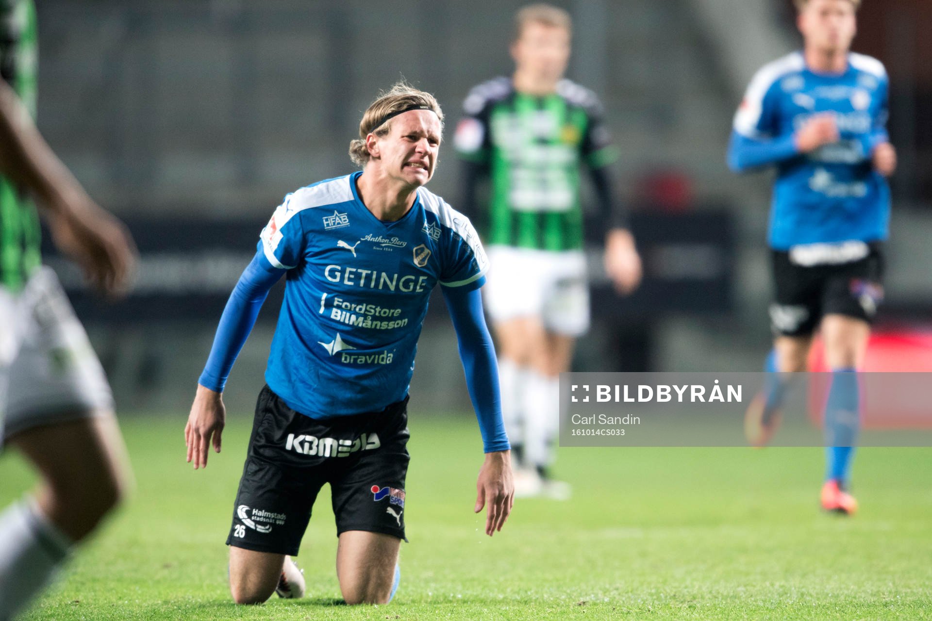 Halmstads Alexander Berntsson deppar