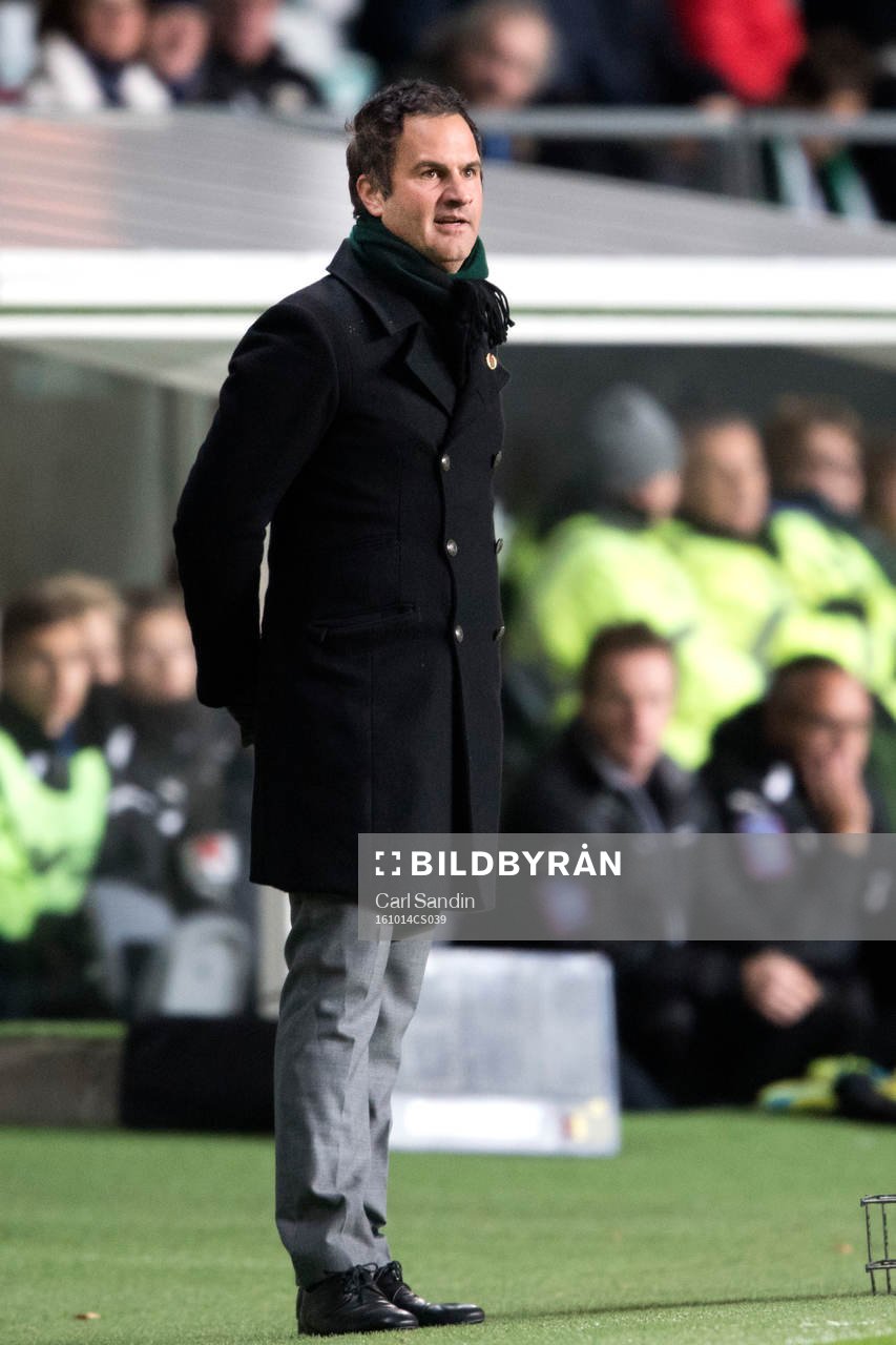 GAIS tränare Benjamin Westman