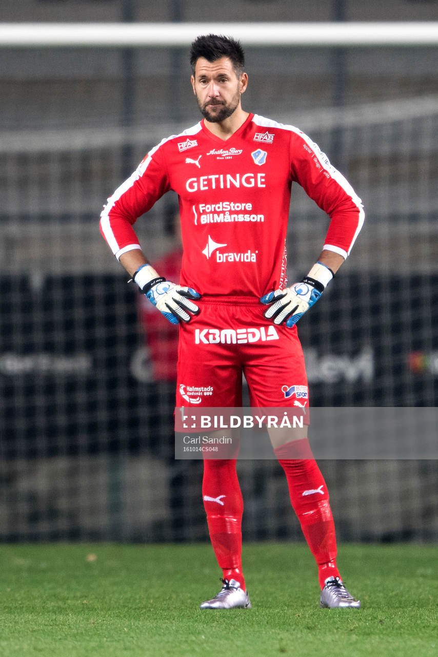 Halmstads målvakt Stojan Lukic