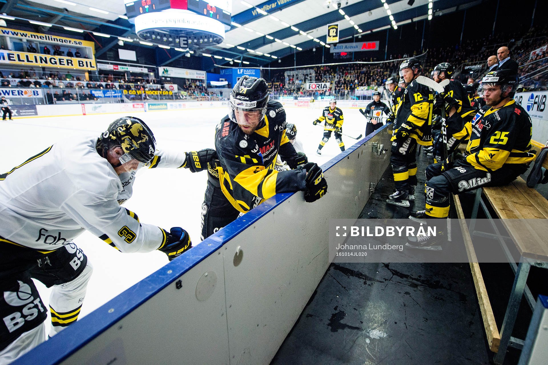 s Jens Hellgren och Västerås Niklas Lihagen