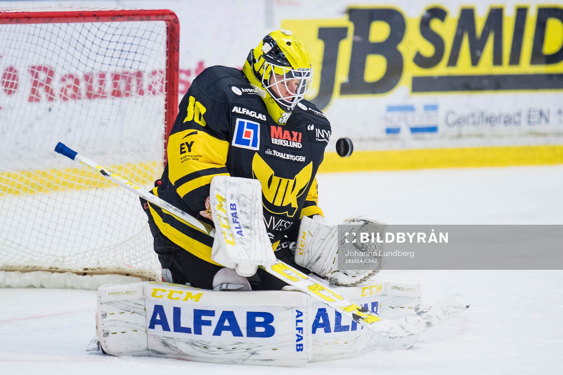 Västerås målvakt Henrik Lundberg