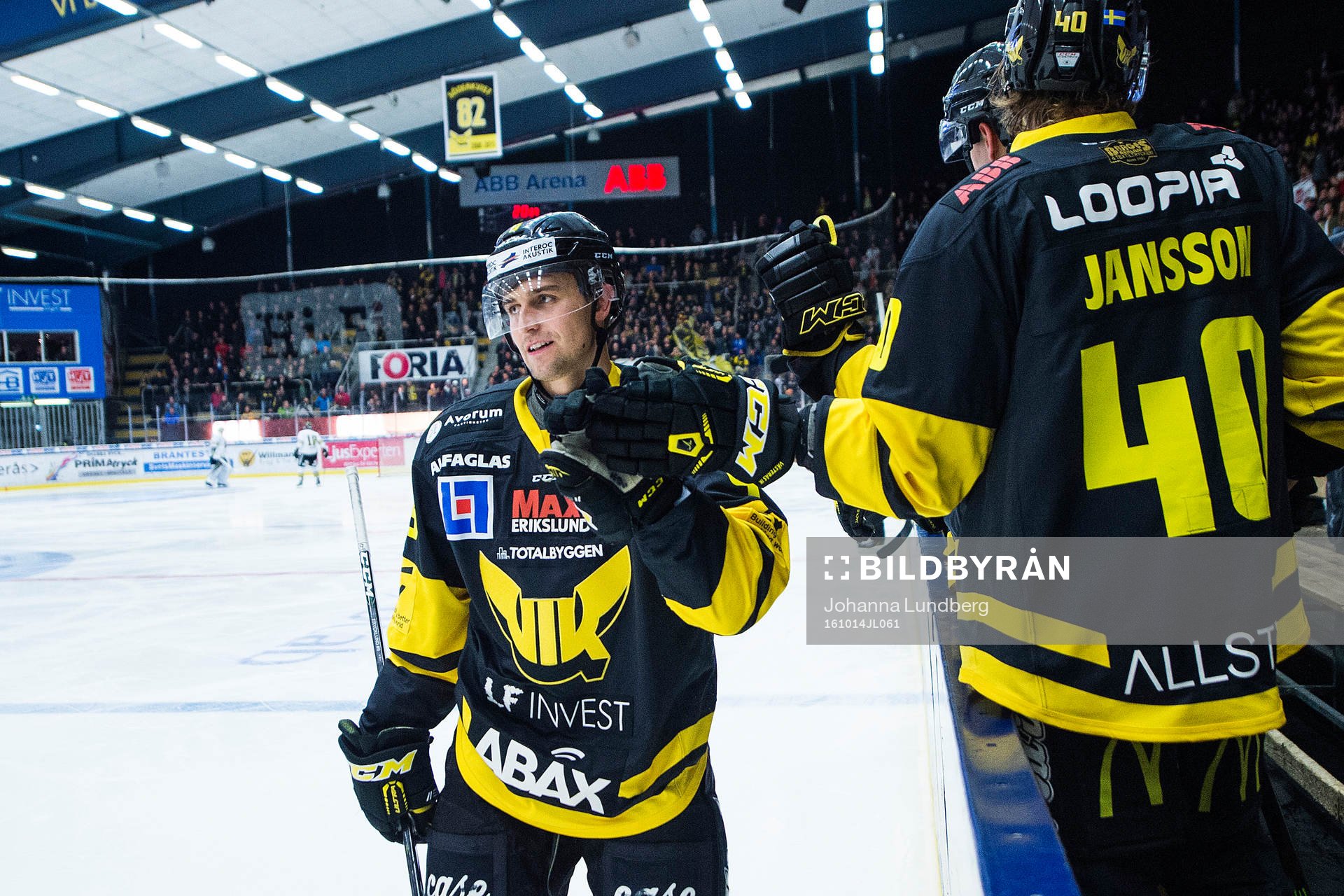 Västerås Mikael Frycklund jublar