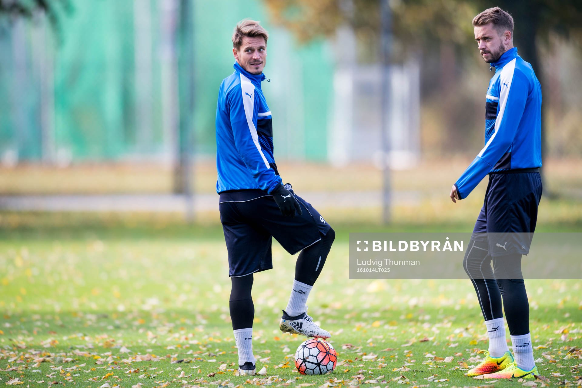 Malmö FFs Markus Rosenberg och Kari Arnason