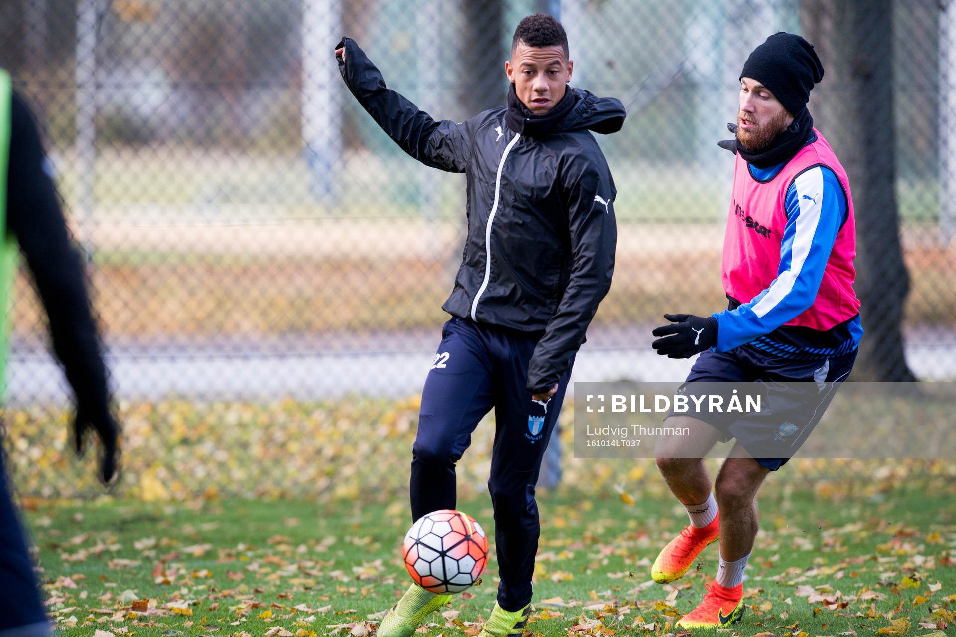 Malmö FFs Tobias Sana och Rasmus Bengtsson
