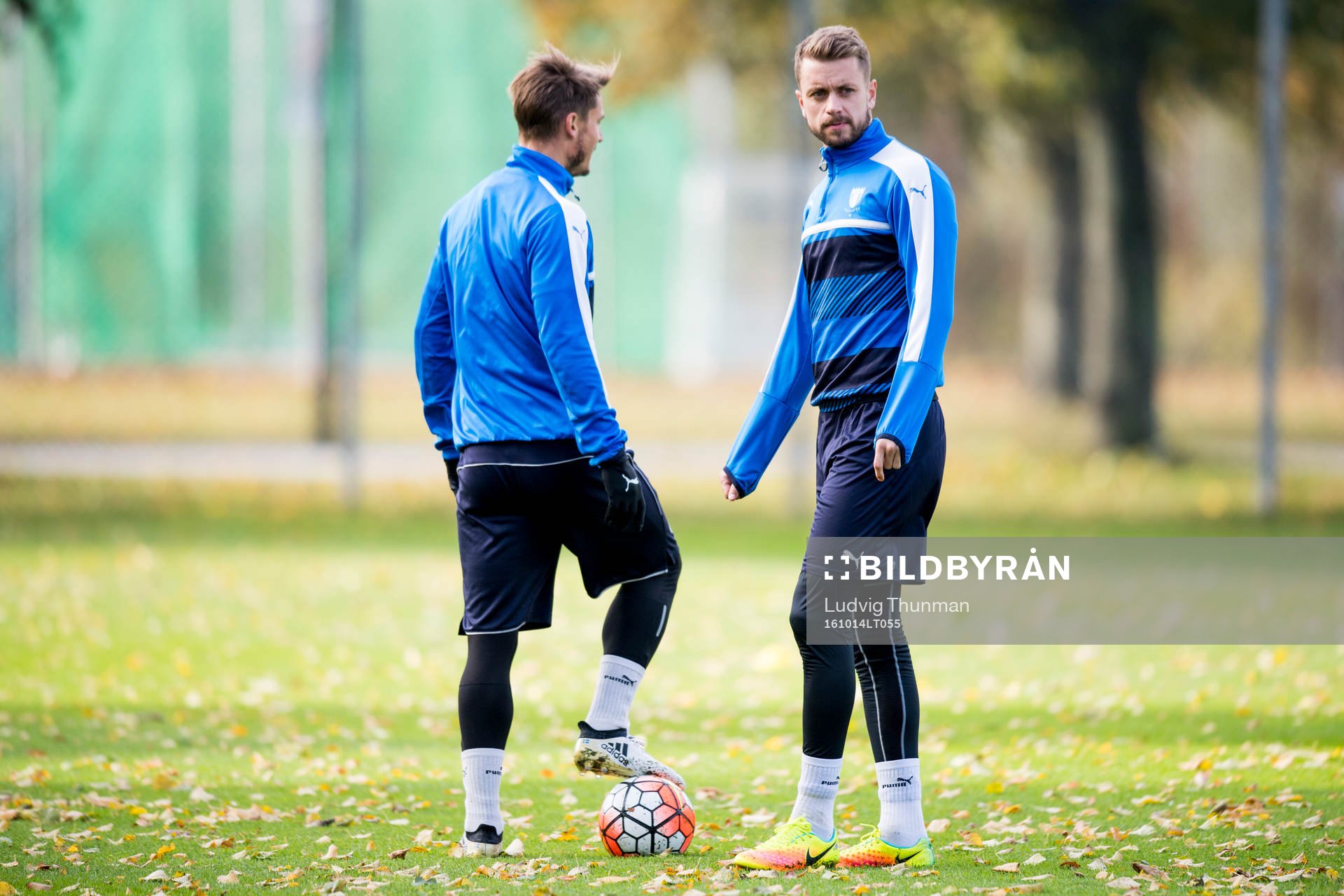 Malmö FFs Markus Rosenberg och Kari Arnason
