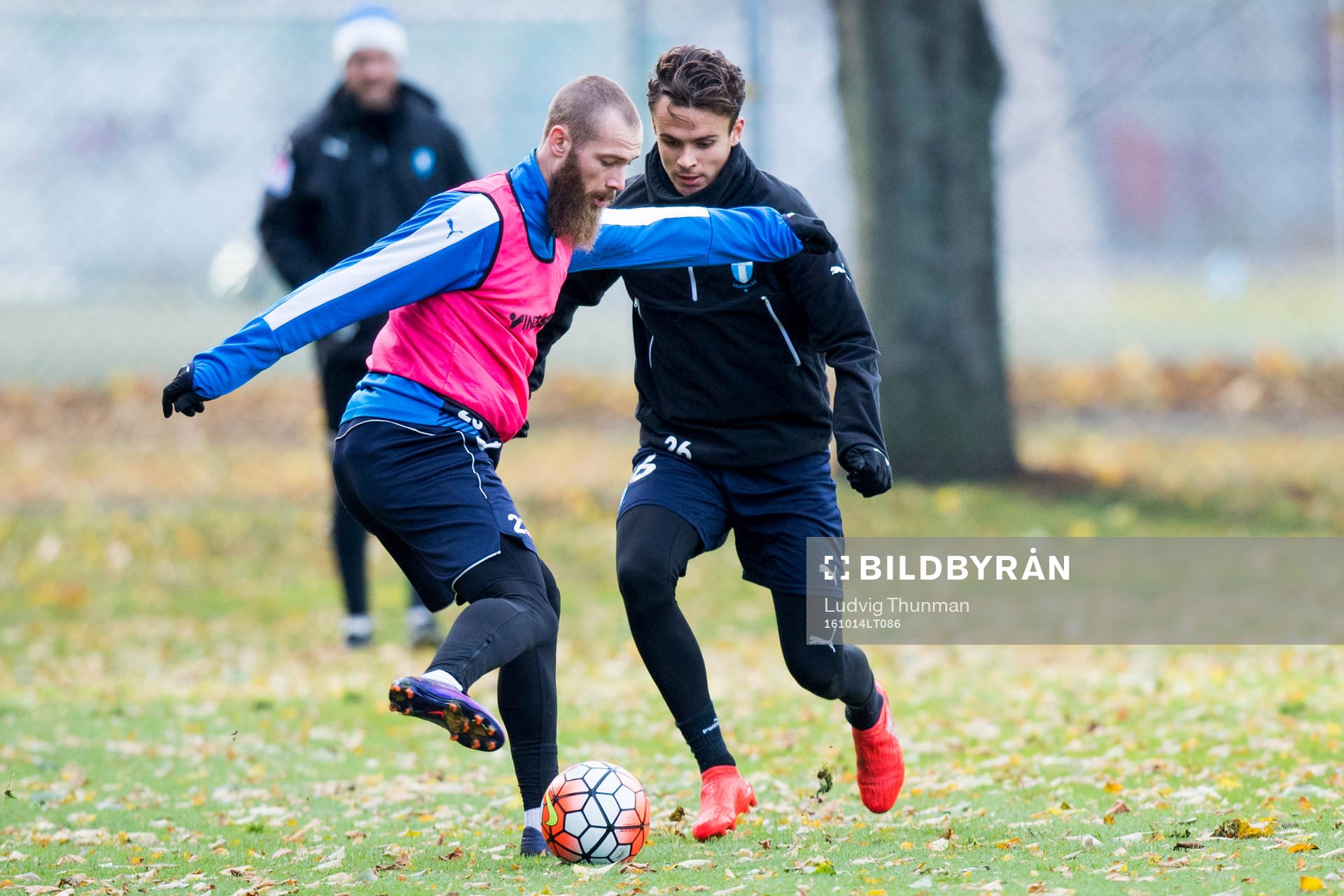Malmö FFs Jo Inge Berget och Andreas Vindheim