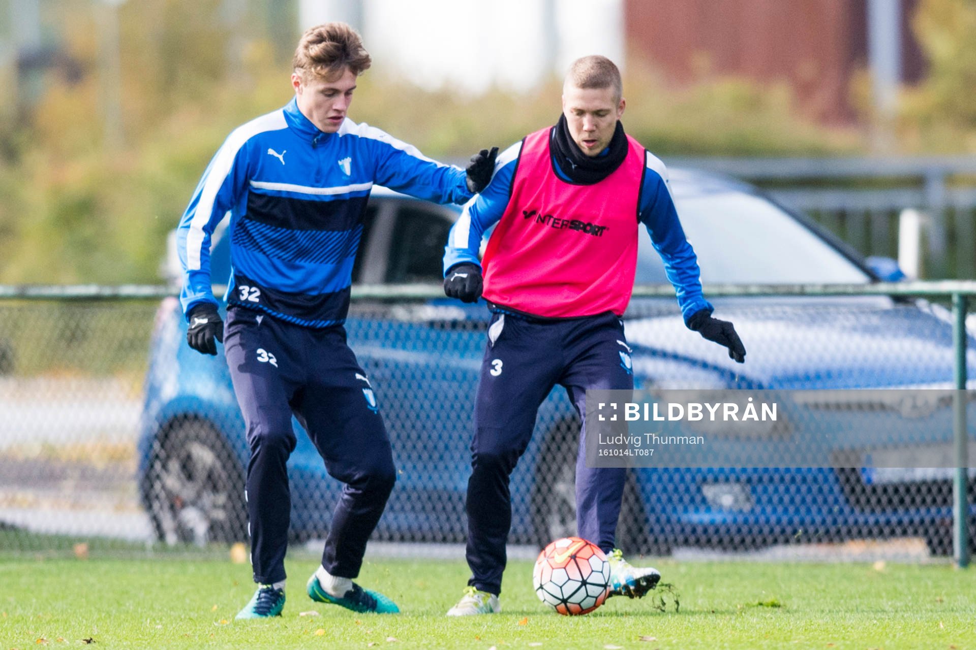 Malmö FFs Mattias Svanberg och Anton Tinnerholm