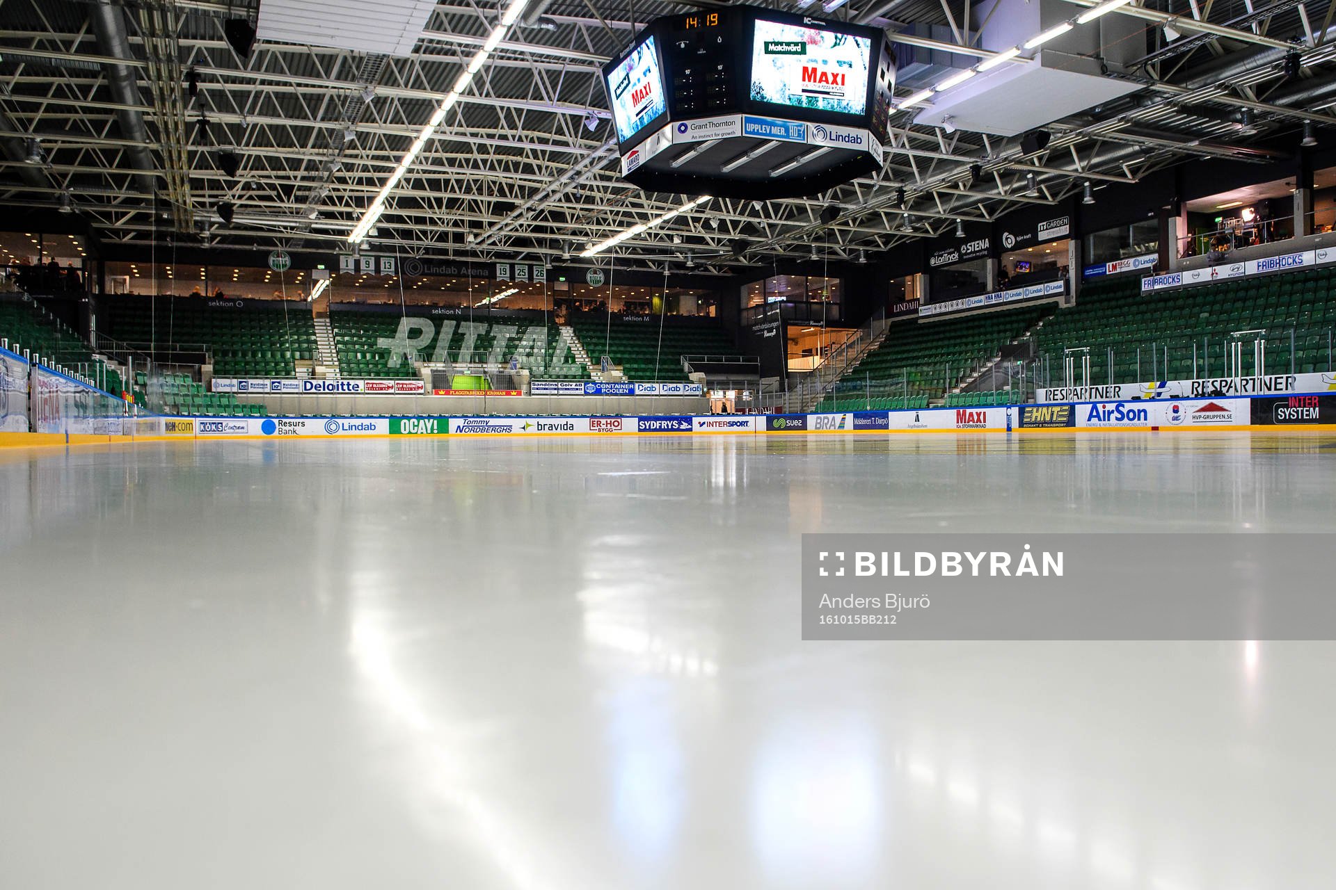 Interiör Lindab Arena