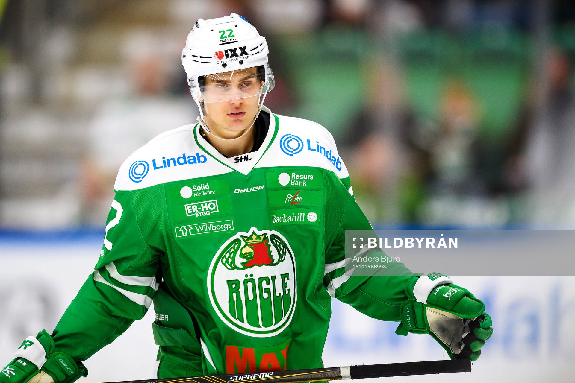 Rögles Sebastian Wännström deppar