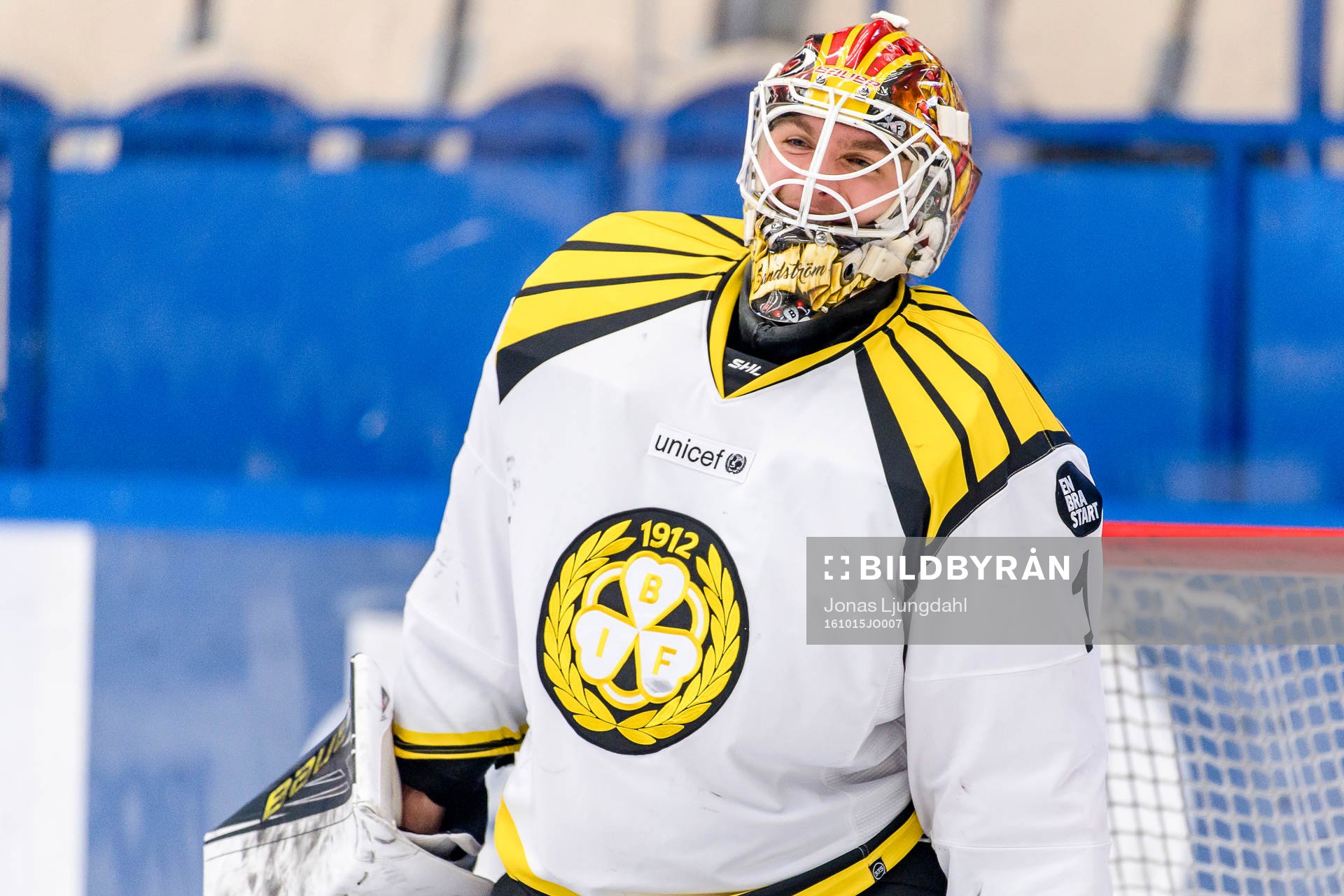 Brynäs målvakt Felix Sandström