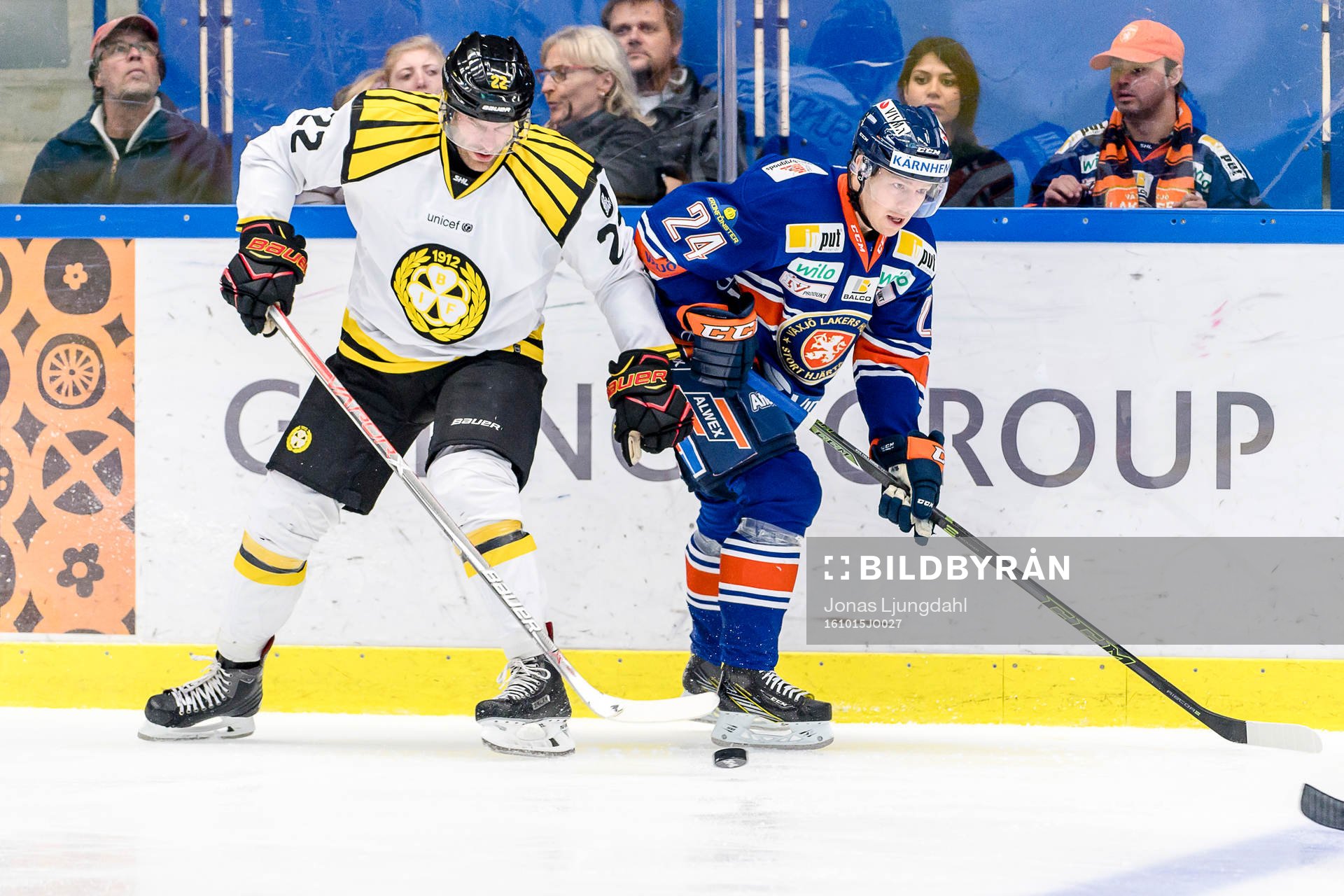 Brynäs Jörgen Sundqvist och Växjös Joakim Hillding
