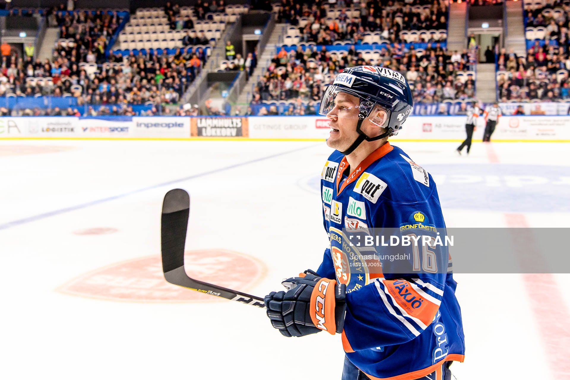 Växjös Geoff Platt jublar