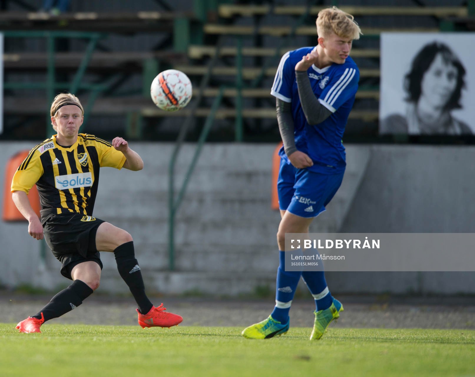 IFK Hässleholms Philip Bengtsson i matchen i division 2