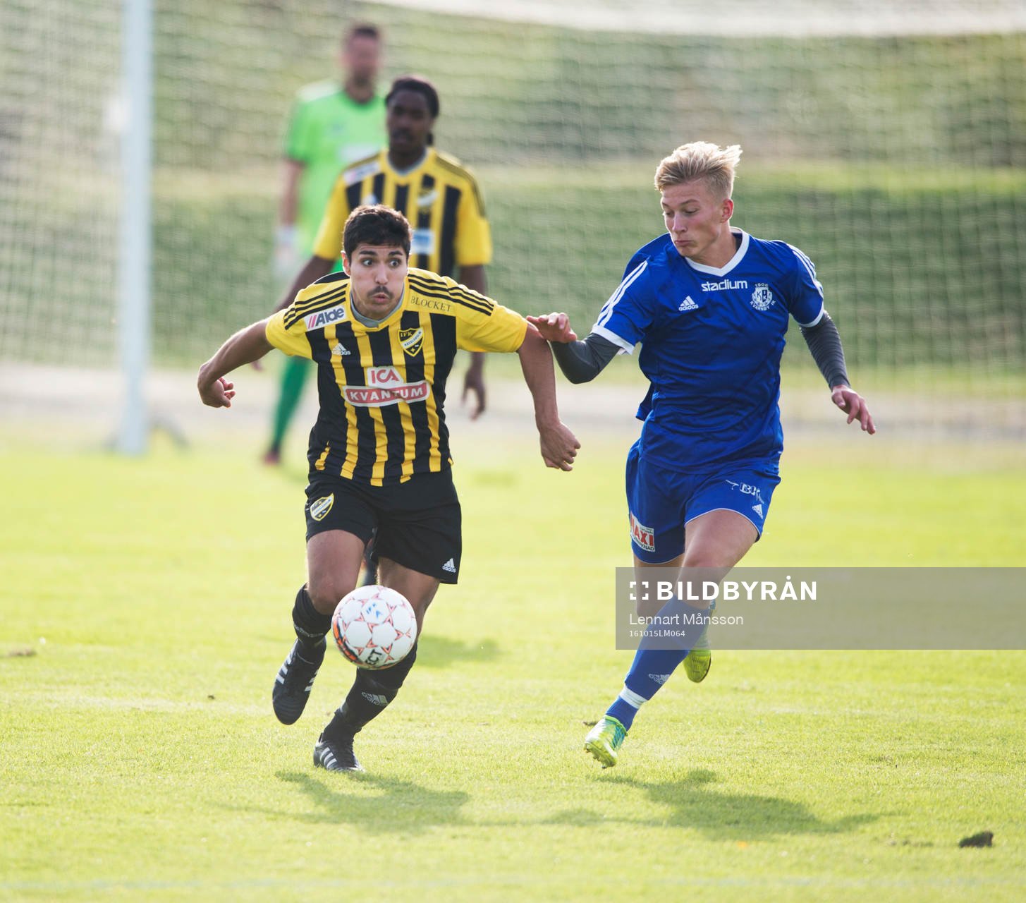 IFK Hässleholms Diego Delgado i matchen i division 2
