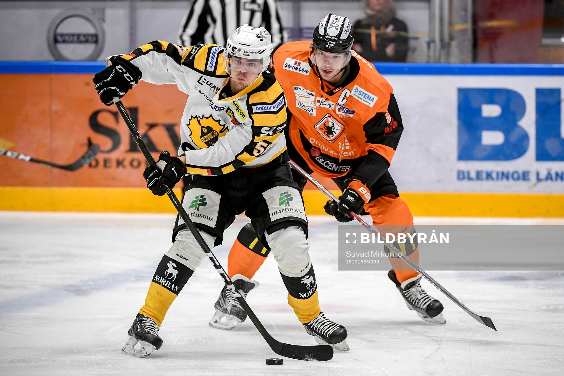 Karlskronas Morten Madsen och Skellefteås Emil Djuse