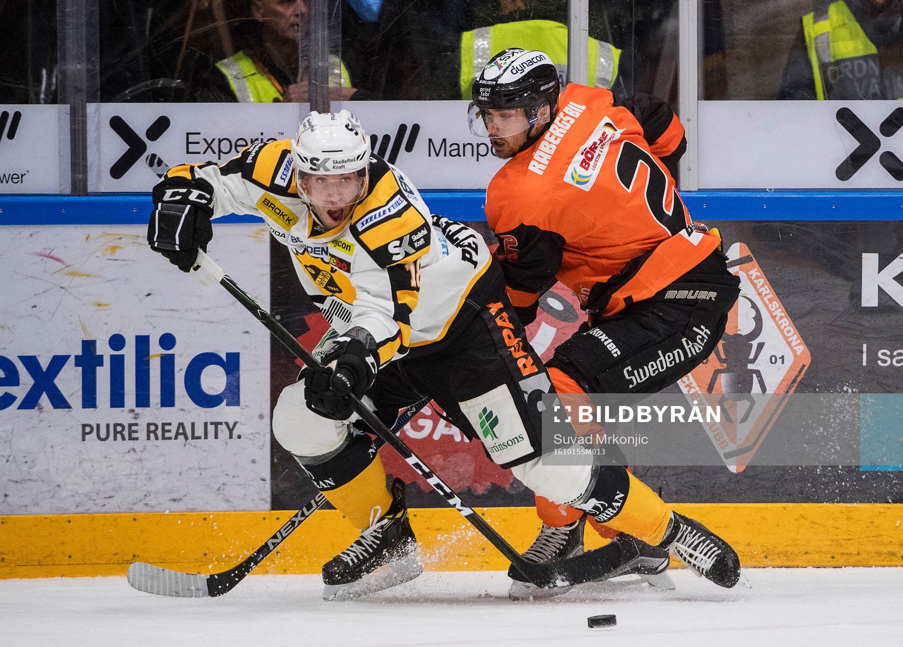 Skellefteås Pontus Petterström och Karlskronas Robin