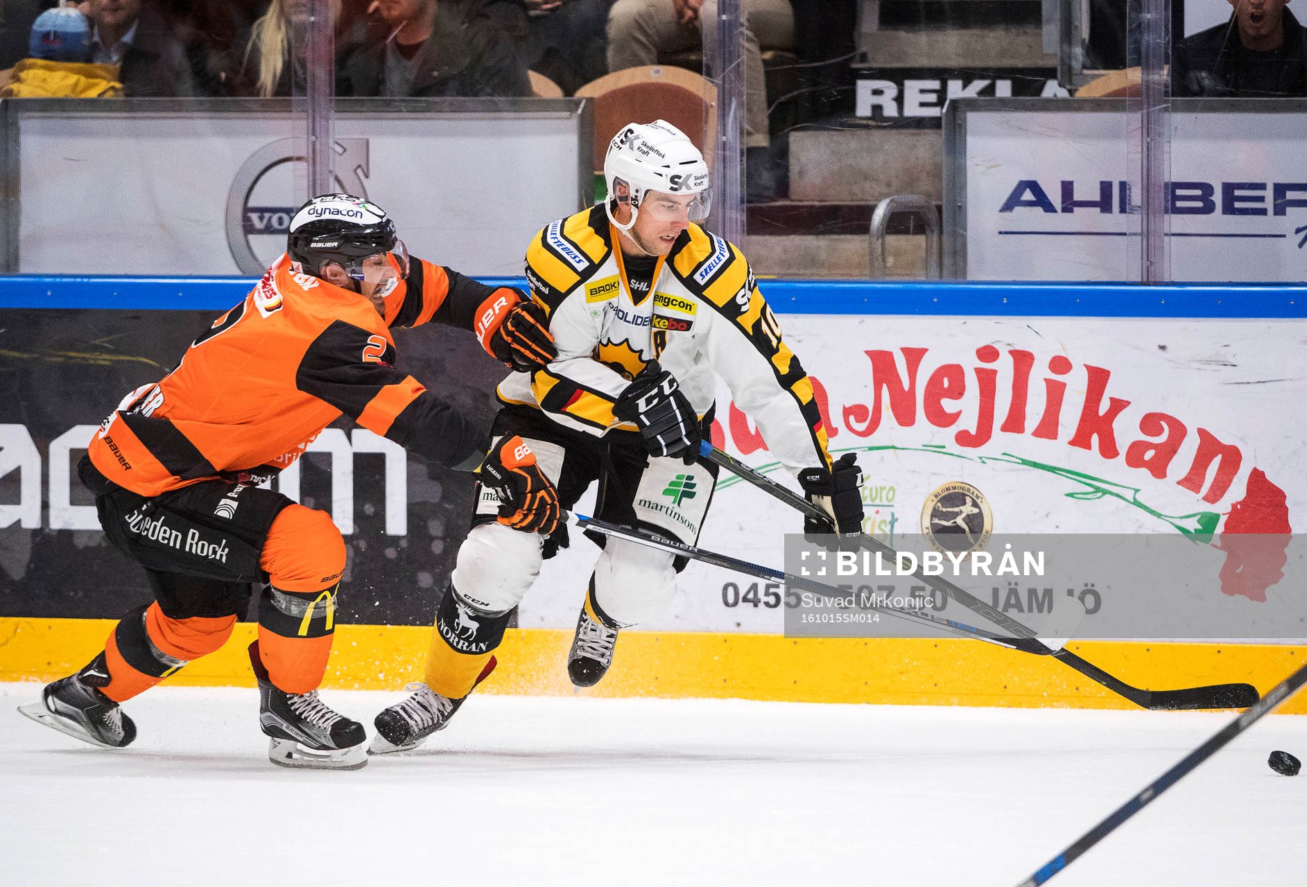 Karlskronas Robin Gartner och Skellefteås Joakim Lindström
