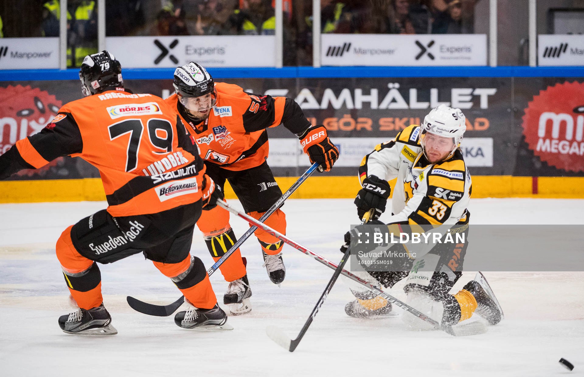 Karlskronas Emil Lundberg  och Alexander Deilert  samt