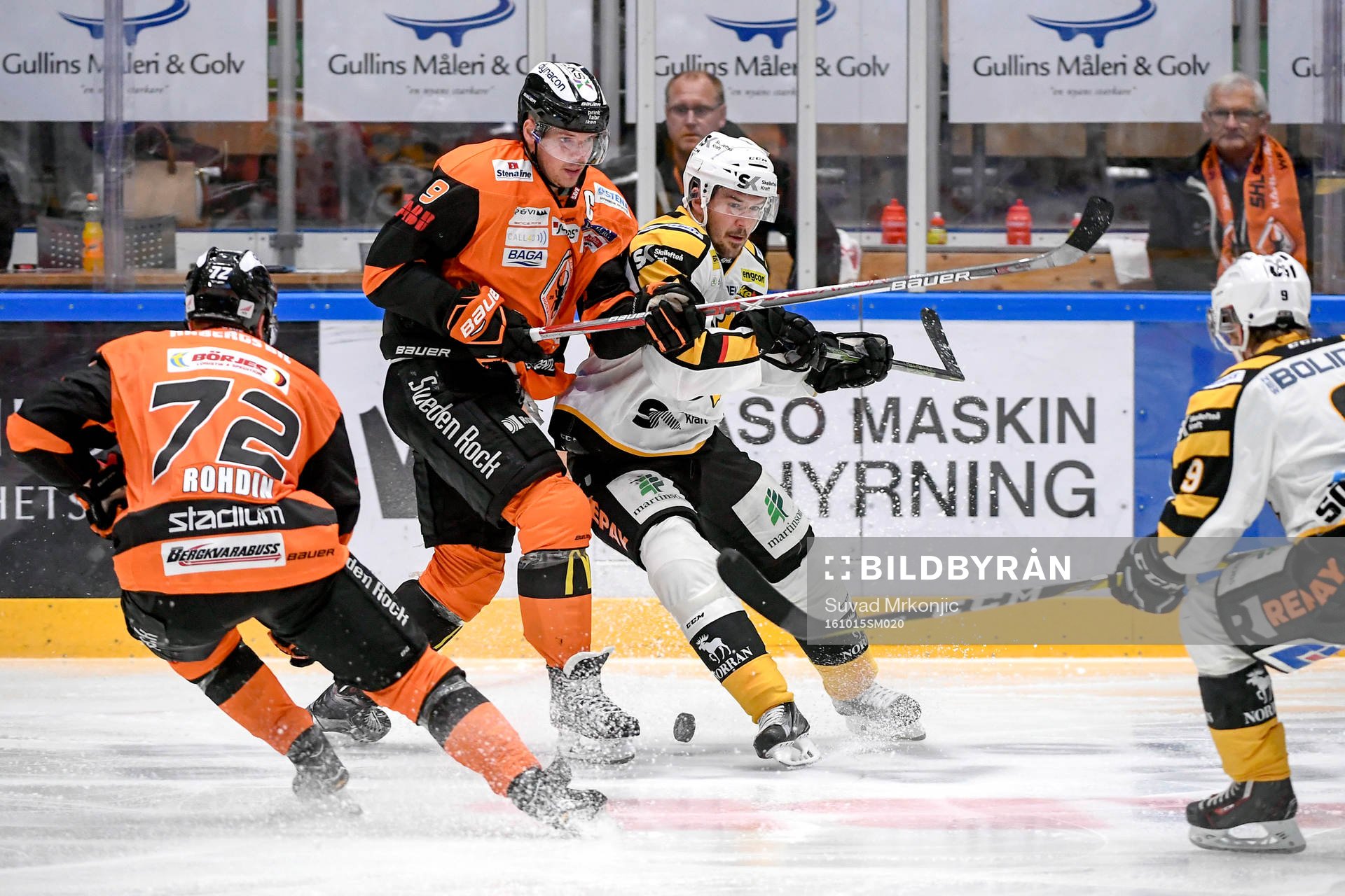 Skellefteås Jimmie Ericsson och Karlskronas Morten Madsen