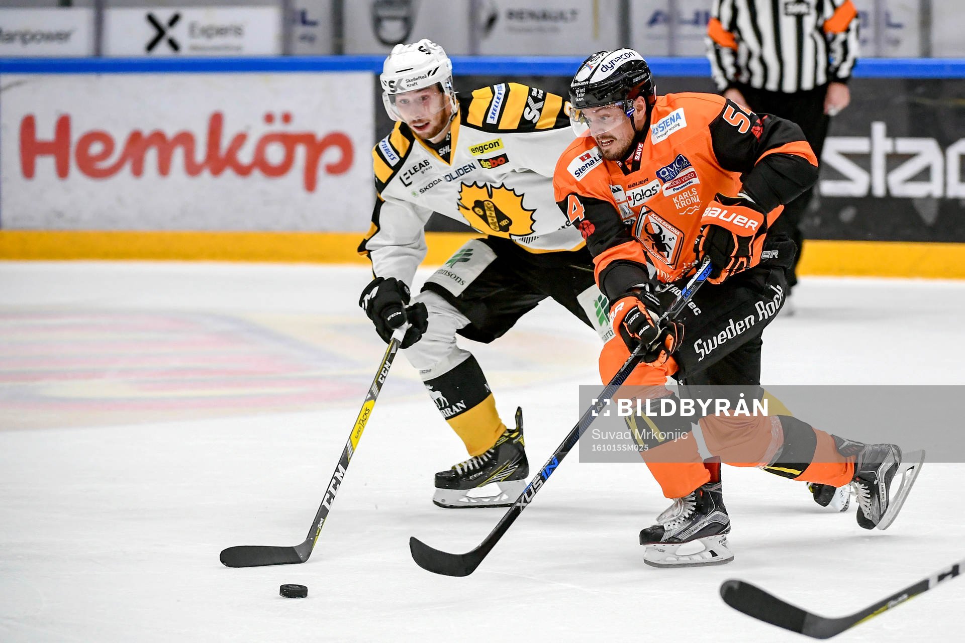 Karlskronas Alexander Deilert och Skellefteås Marcus