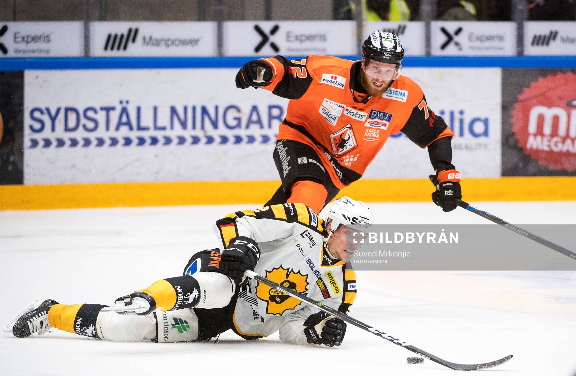 Skellefteås Jesper Olofsson och Karlskronas Joachim Rohdin