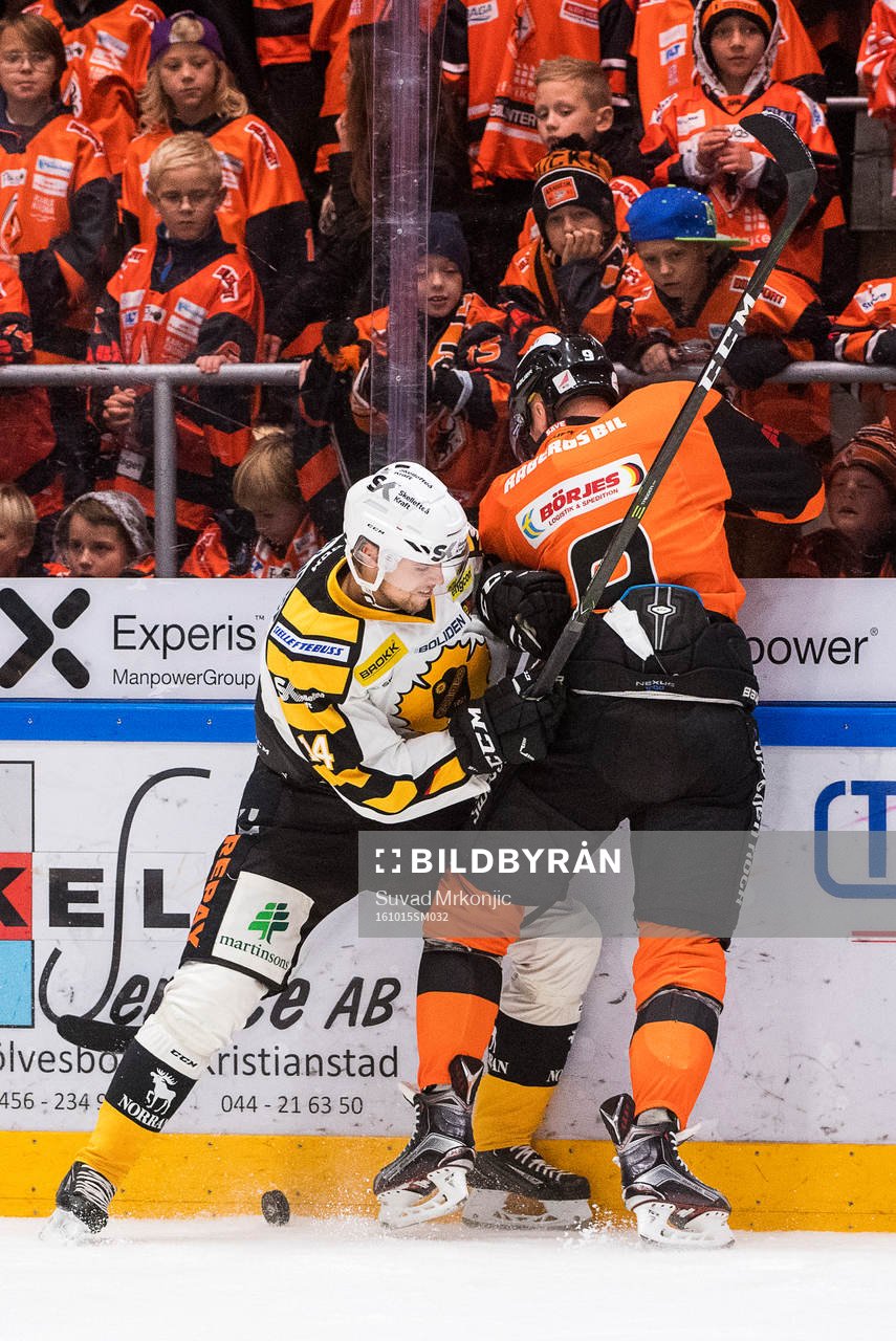 Skellefteås Emil Pettersson och Karlskronas Morten Madsen