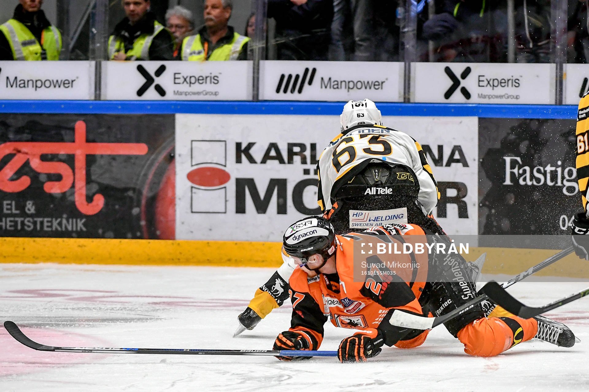 Skellefteås Sebastian Aho och Karlskronas Henrik Nilsson
